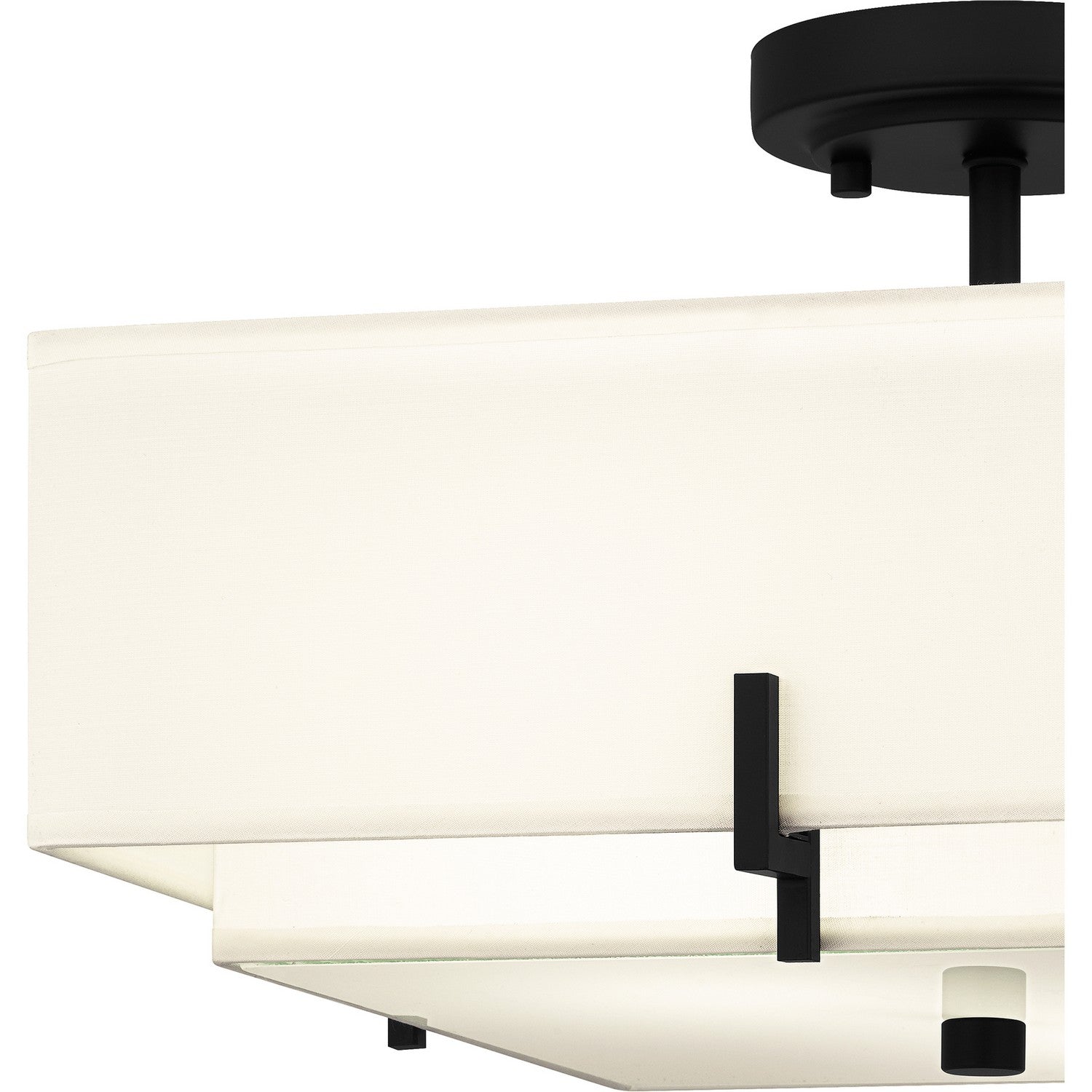 Quoizel - QSF6178MBK - Two Light Semi Flush Mount - Quoizel Semi-Flush Mount - Matte Black