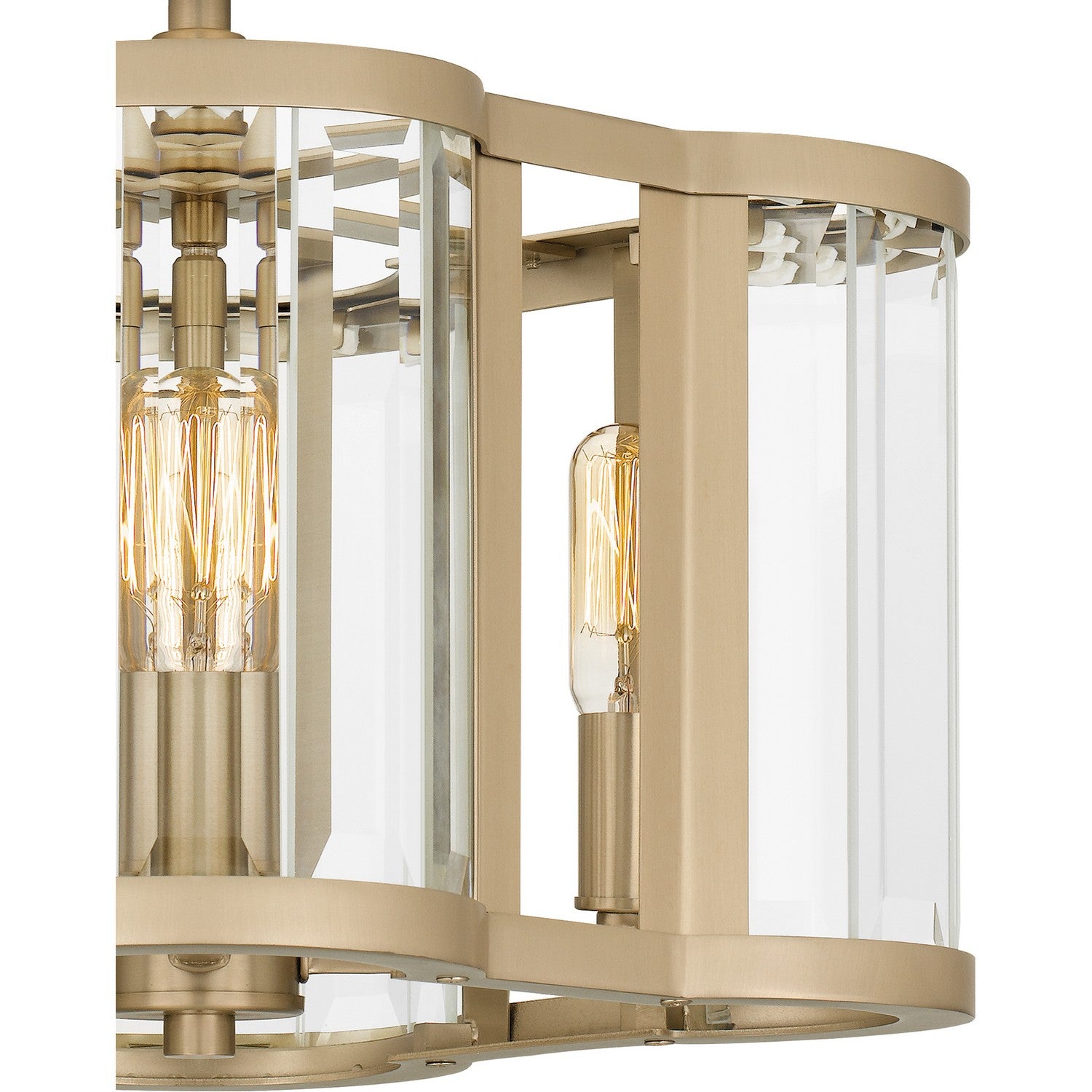 Quoizel - QSF6193BGD - Four Light Semi Flush Mount - Quoizel Semi-Flush Mount - Bronze Gold