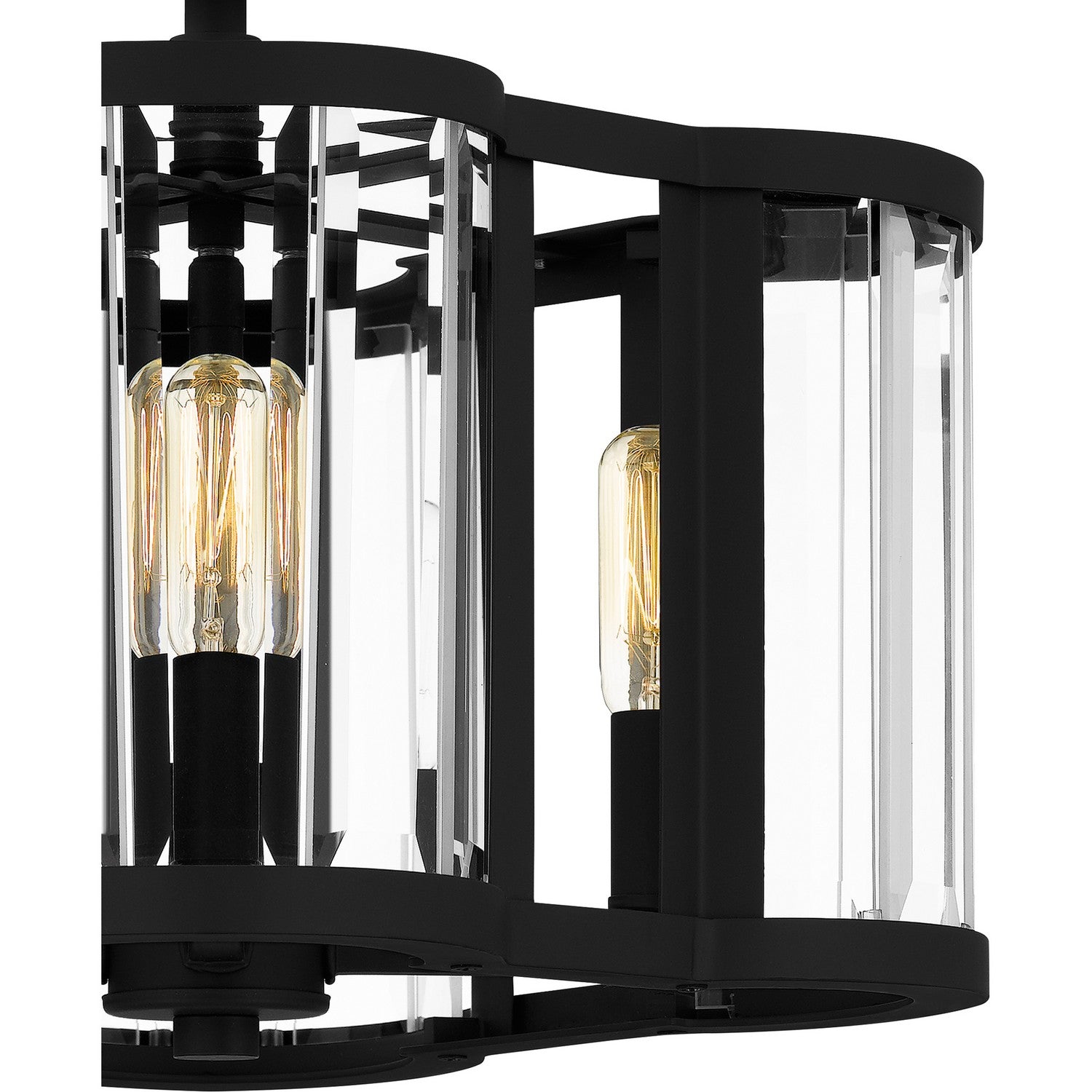 Quoizel - QSF6193MBK - Four Light Semi Flush Mount - Quoizel Semi-Flush Mount - Matte Black