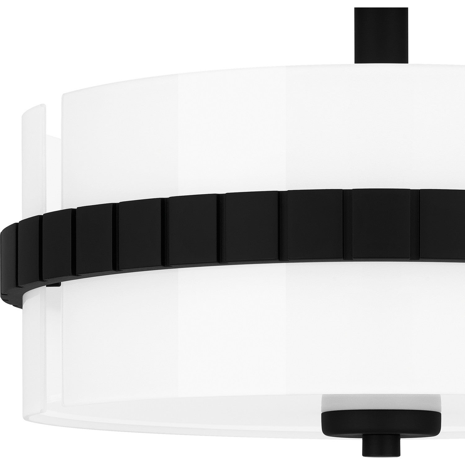 Quoizel - QSF6195MBK - Two Light Semi Flush Mount - Quoizel Semi-Flush Mount - Matte Black