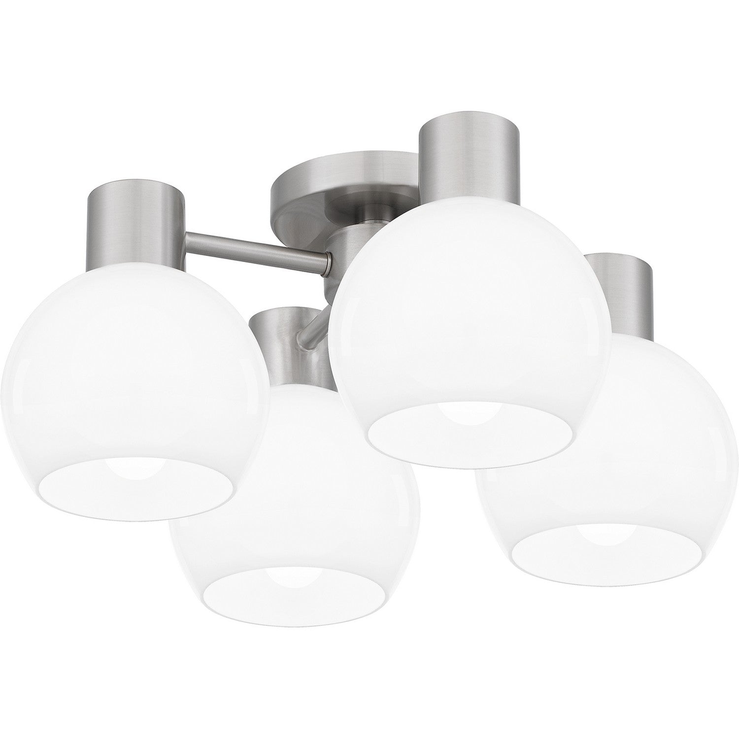 Quoizel - QSF6199BN - Four Light Semi Flush Mount - Quoizel Semi-Flush Mount - Brushed Nickel
