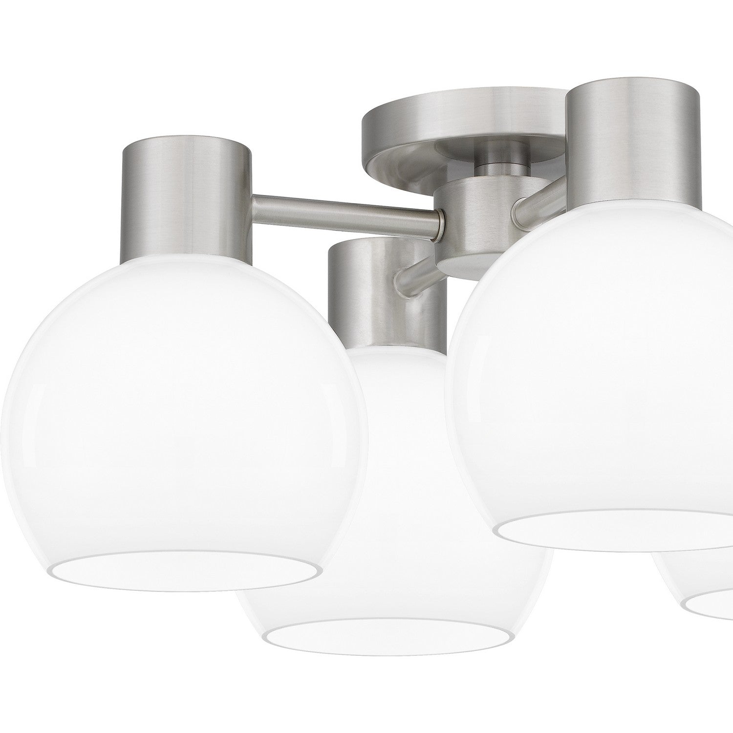 Quoizel - QSF6199BN - Four Light Semi Flush Mount - Quoizel Semi-Flush Mount - Brushed Nickel
