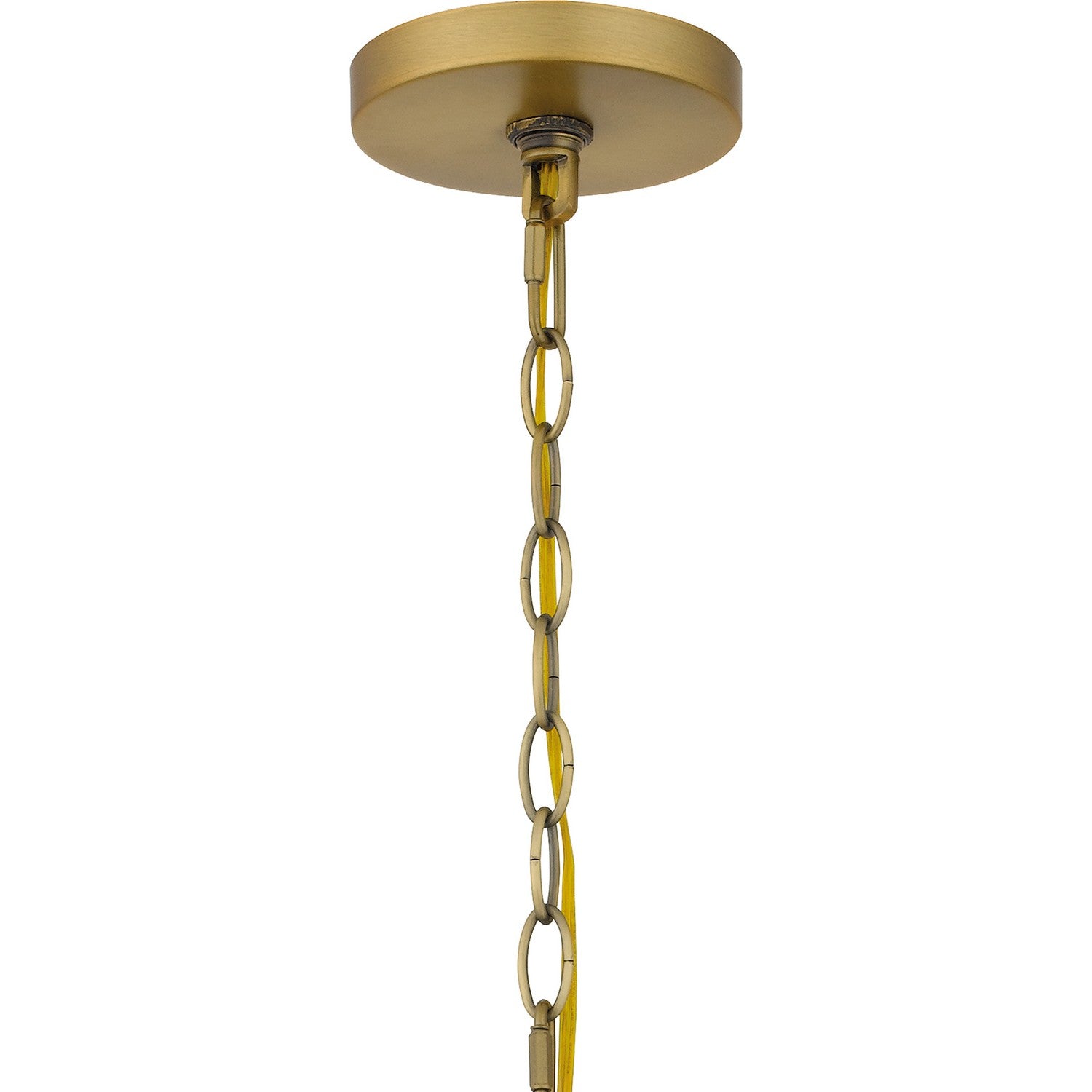 Quoizel - SDY5028AB - Six Light Chandelier - Sunday - Aged Brass