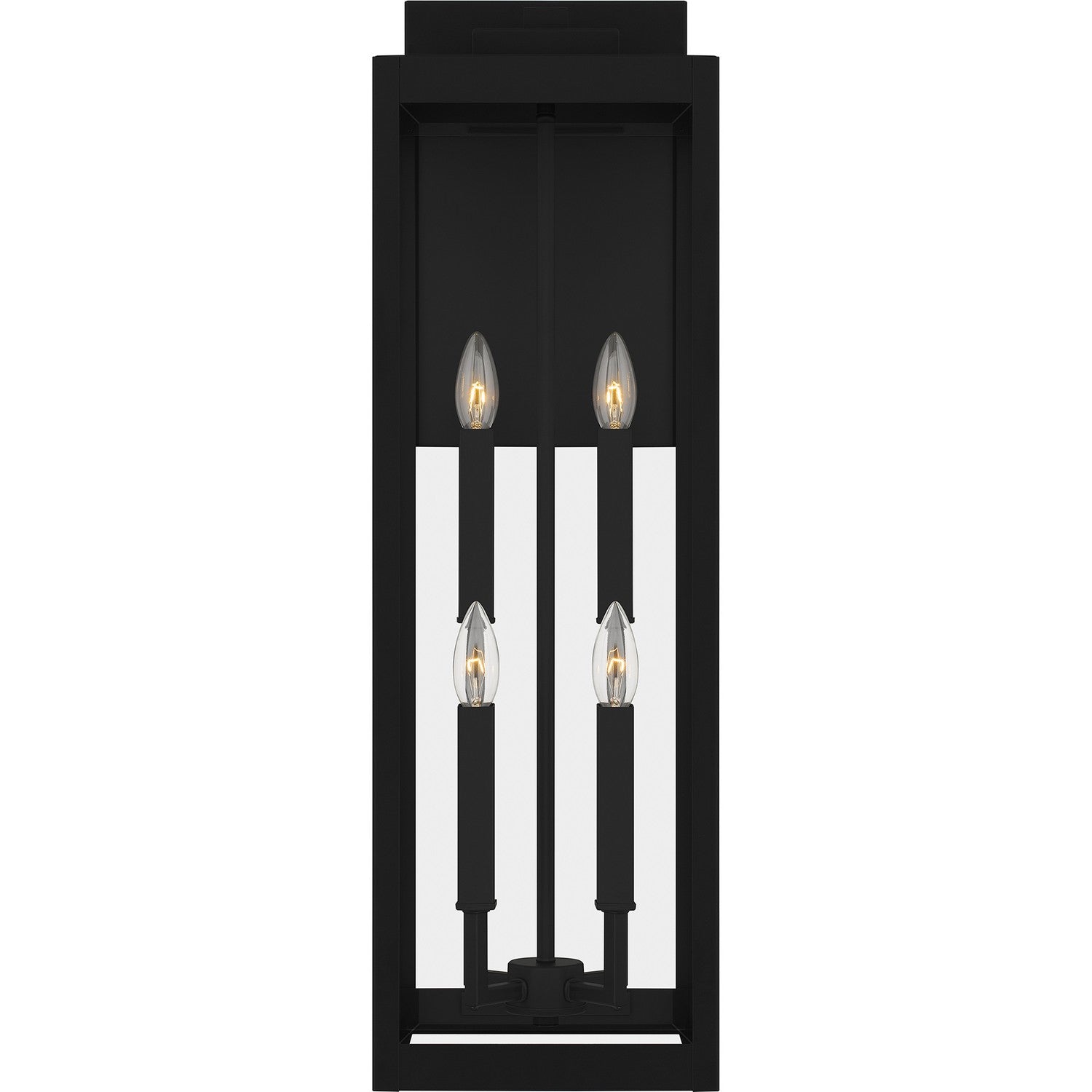 Quoizel - WVR8209EK - Four Light Outdoor Wall Mount - Westover - Earth Black