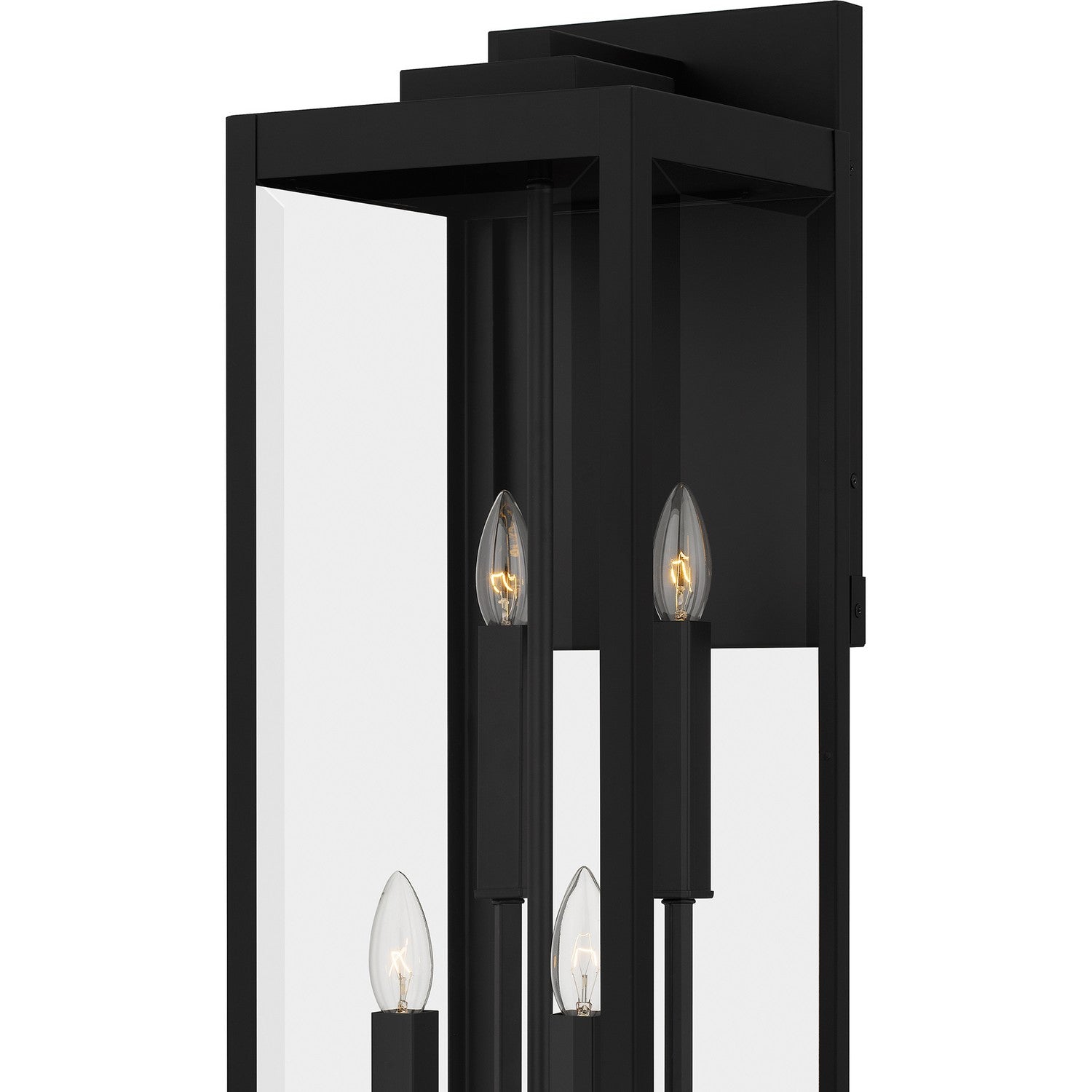 Quoizel - WVR8209EK - Four Light Outdoor Wall Mount - Westover - Earth Black