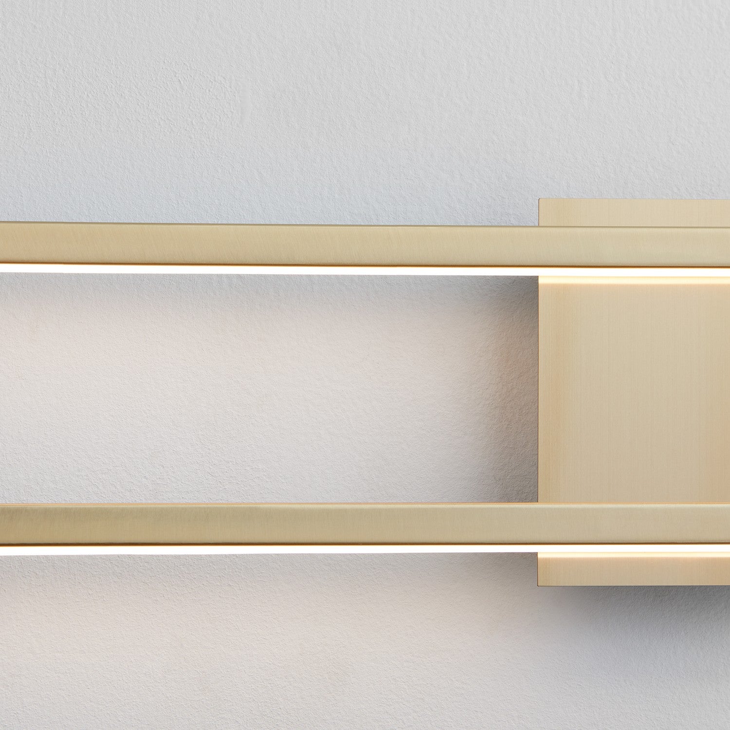 Quorum - 3-5055-40 - LED Vanity - Xanni - Aged Brass