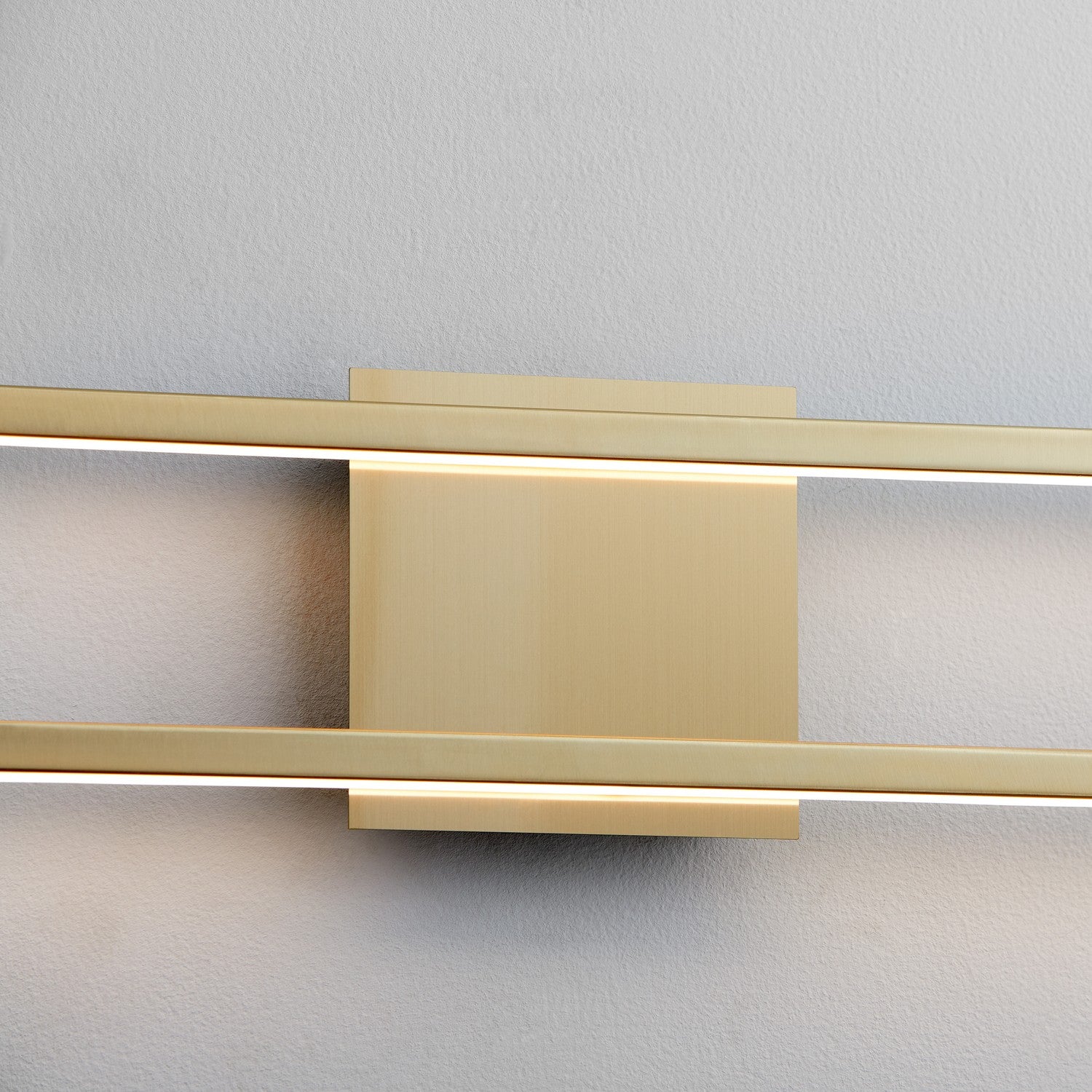 Quorum - 3-5055-40 - LED Vanity - Xanni - Aged Brass