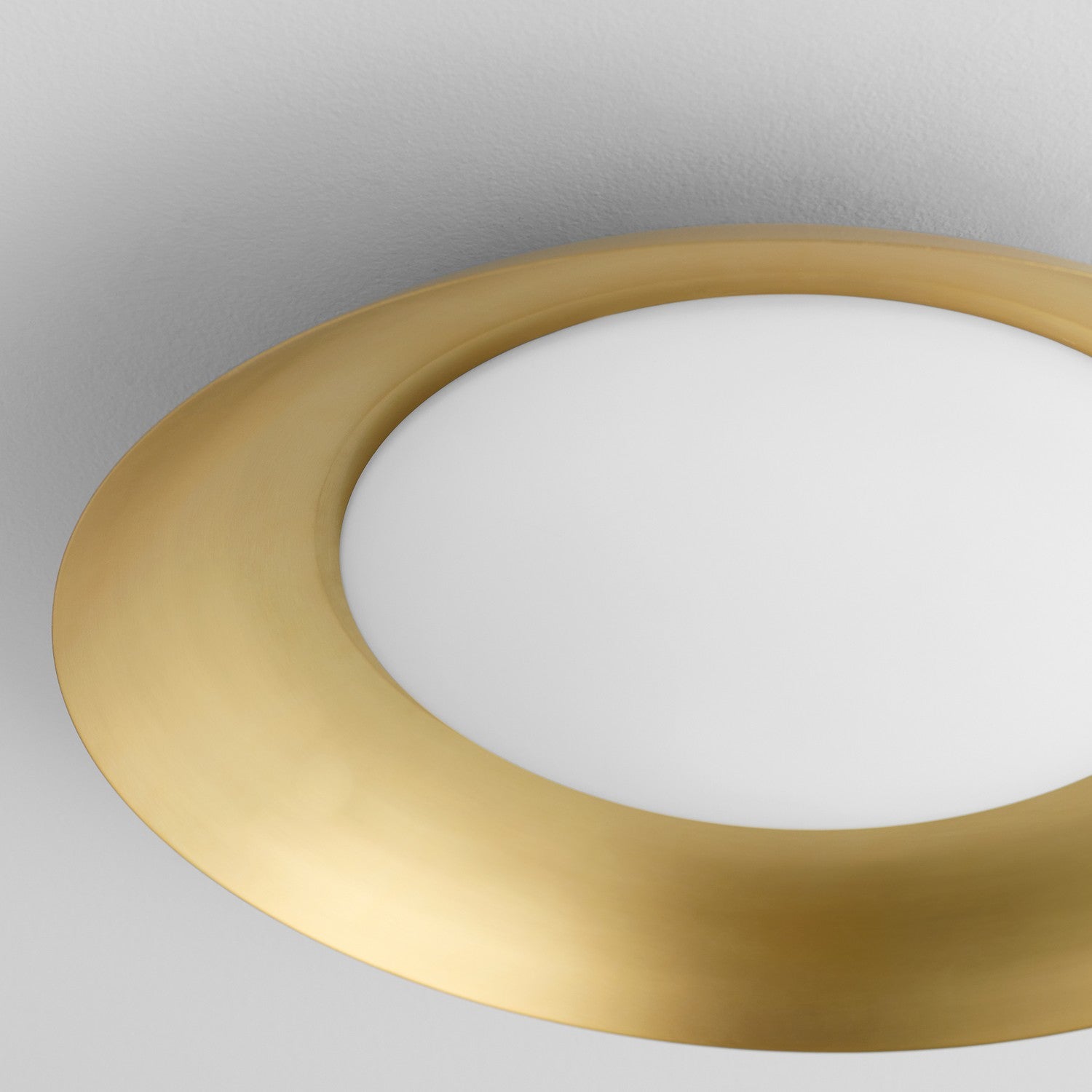 Quorum - 3-679-40 - LED Ceiling Mount - Bongo - Aged Brass