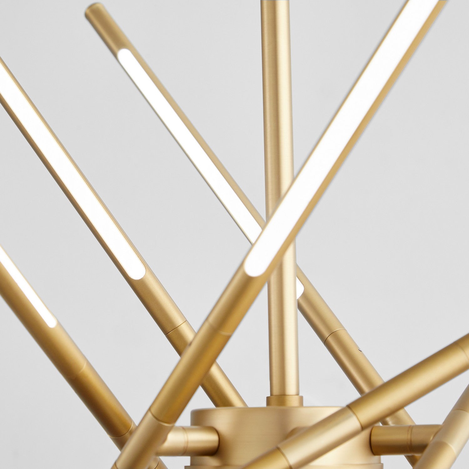 Quorum - 3-803-40 - LED Pendant - Palillos - Aged Brass