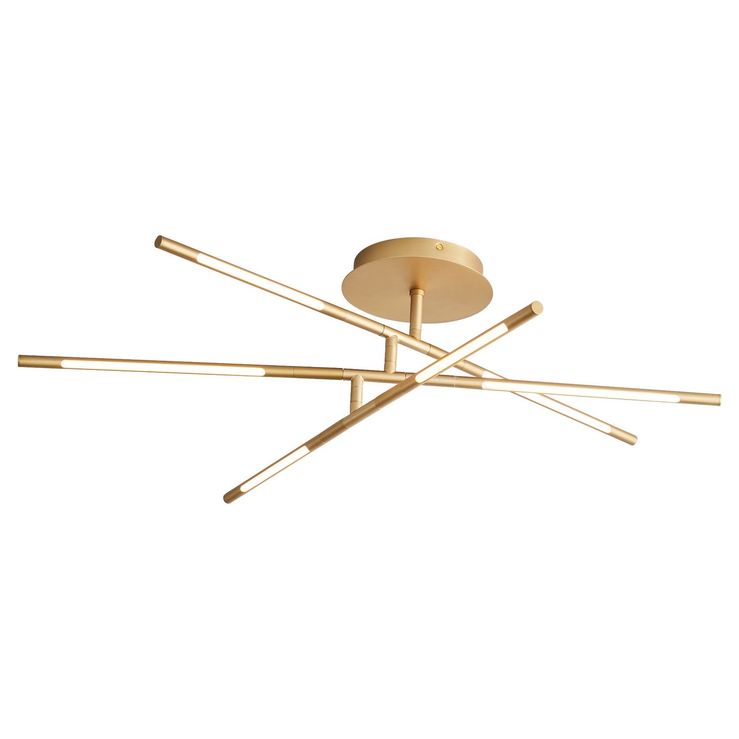 Quorum - 3-805-40 - LED Ceiling Mount - Palillos - Aged Brass