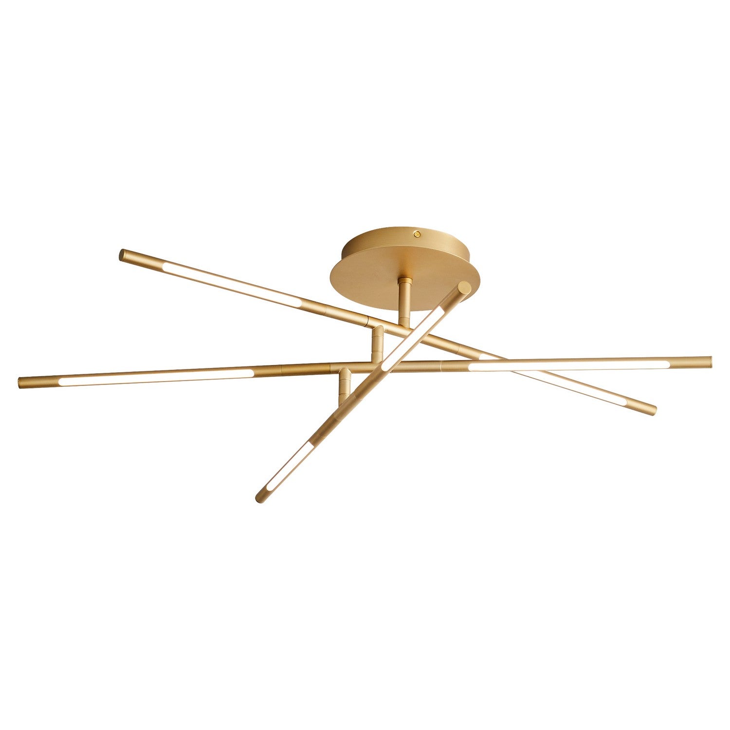 Quorum - 3-805-40 - LED Ceiling Mount - Palillos - Aged Brass