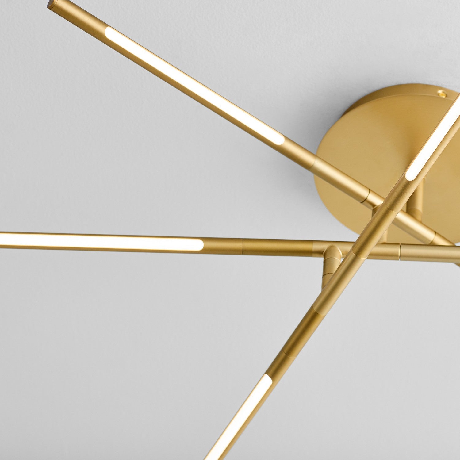 Quorum - 3-805-40 - LED Ceiling Mount - Palillos - Aged Brass