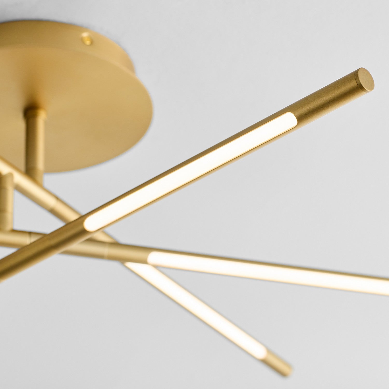 Quorum - 3-805-40 - LED Ceiling Mount - Palillos - Aged Brass