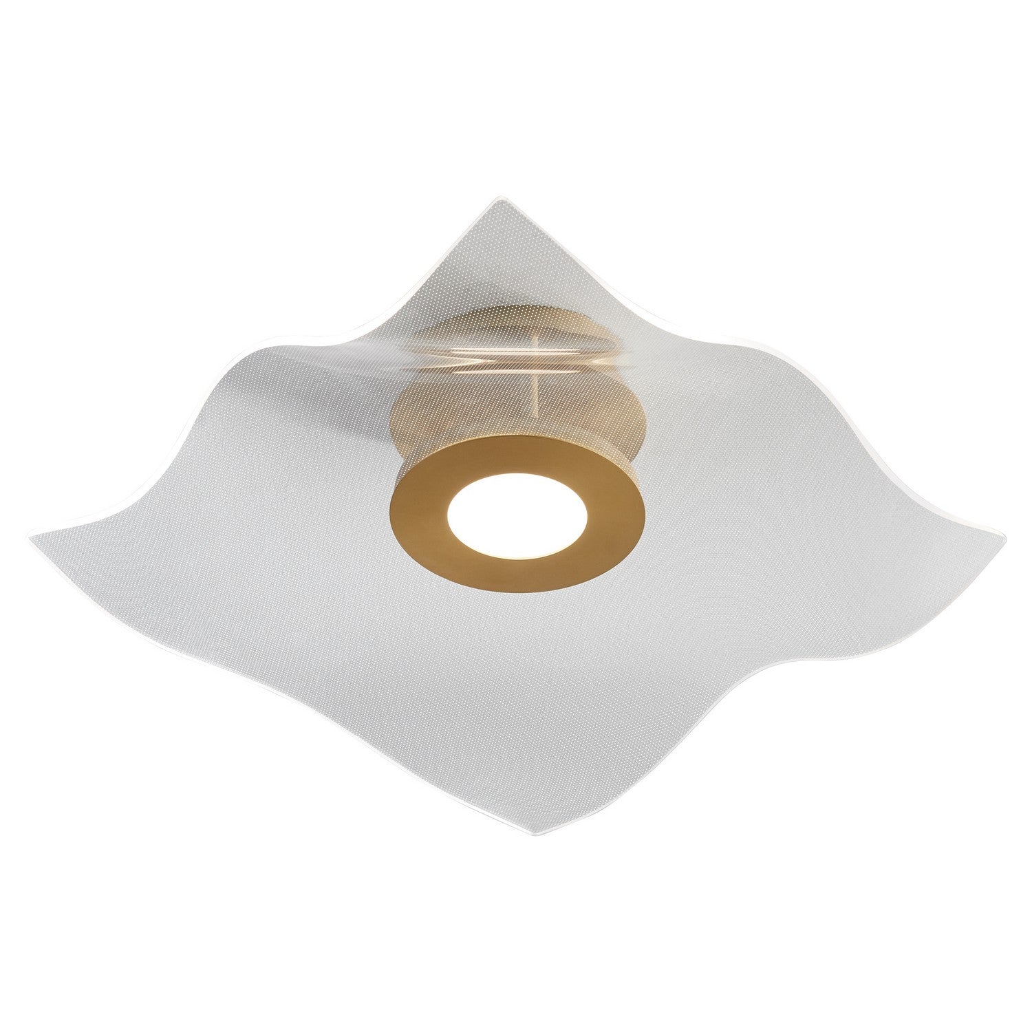 Quorum - 3-807-40 - LED Ceiling Mount - Medusa - Aged Brass