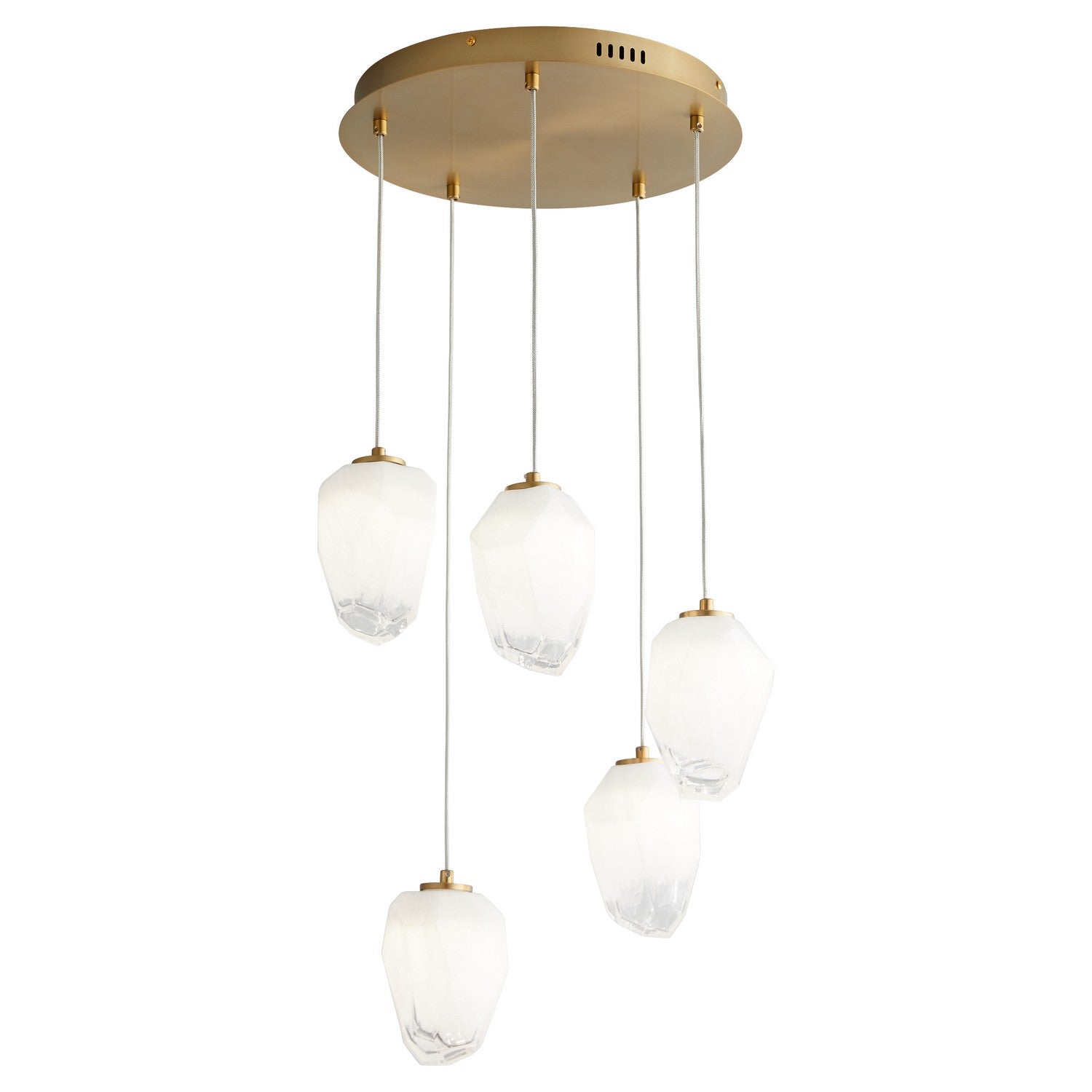 Quorum - 3-810-40 - LED Pendant - Vivo - Aged Brass