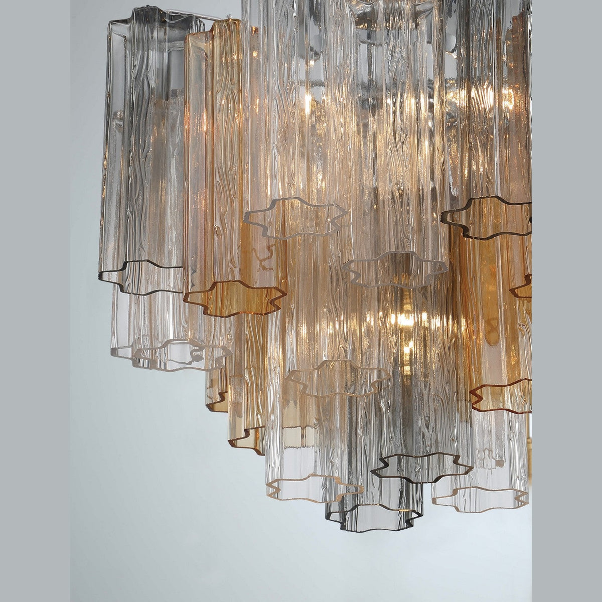 Crystorama - ADD-300-CH-AU_CEILING - Four Light Semi Flush Mount - Addis - Polished Chrome