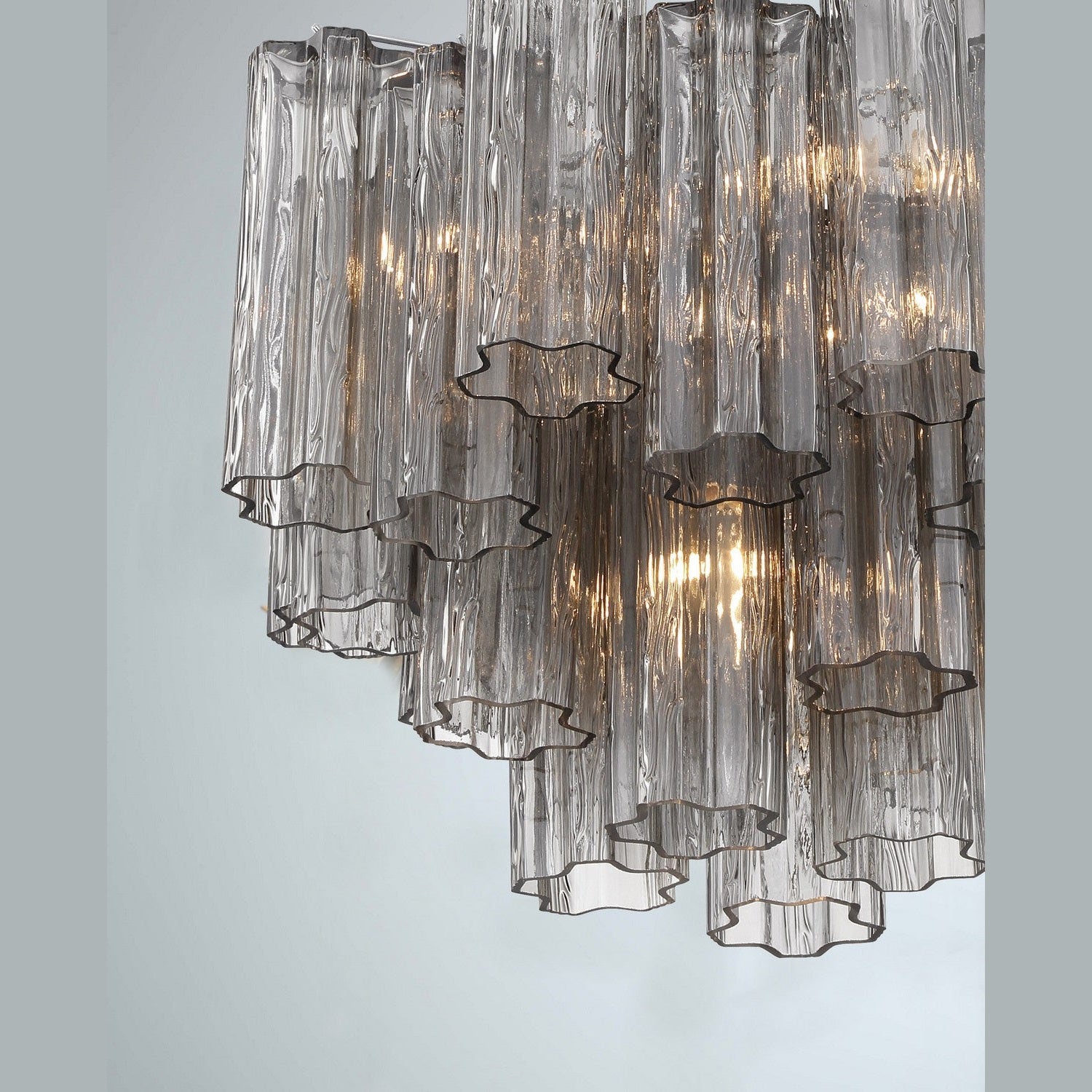 Crystorama - ADD-300-CH-SM - Four Light Chandelier - Addis - Polished Chrome