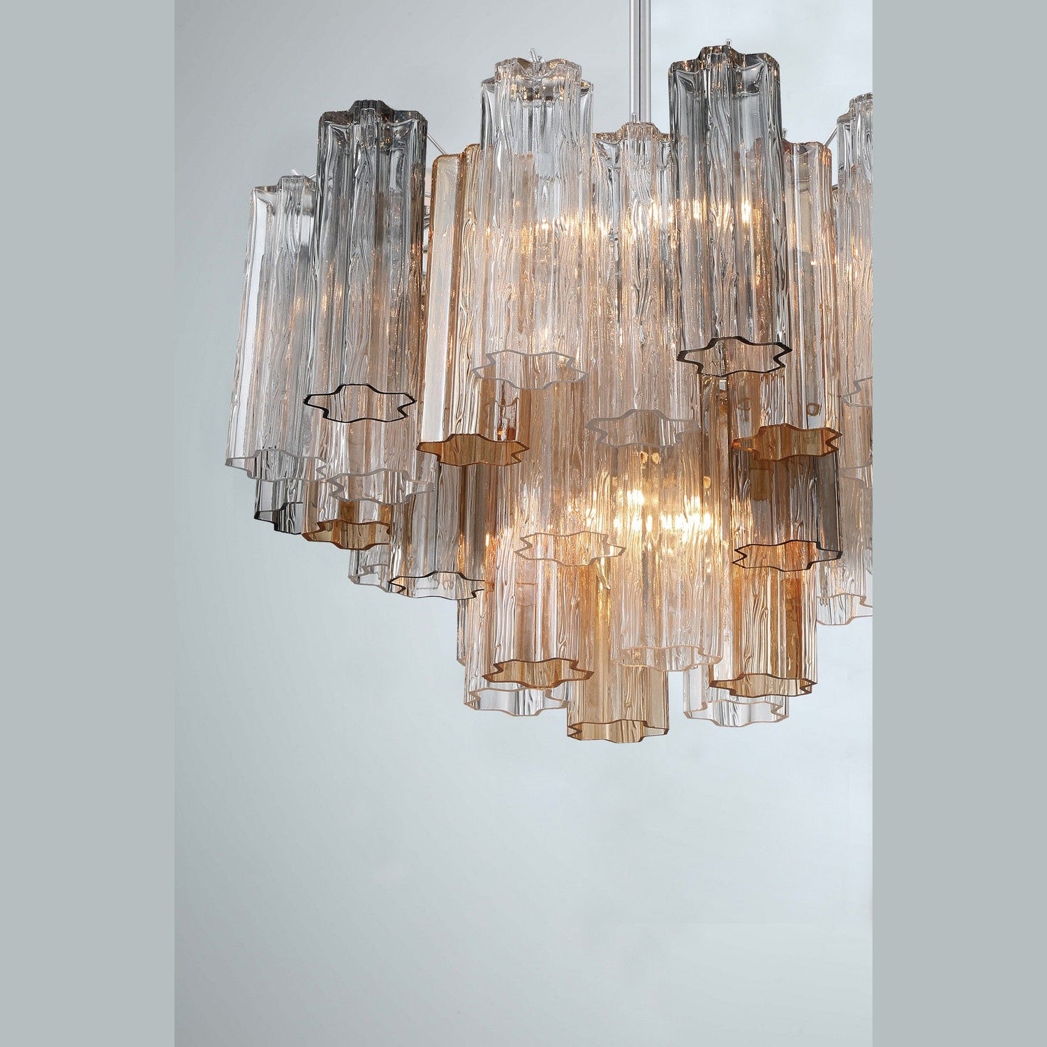 Crystorama - ADD-308-CH-AU - Nine Light Chandelier - Addis - Polished Chrome