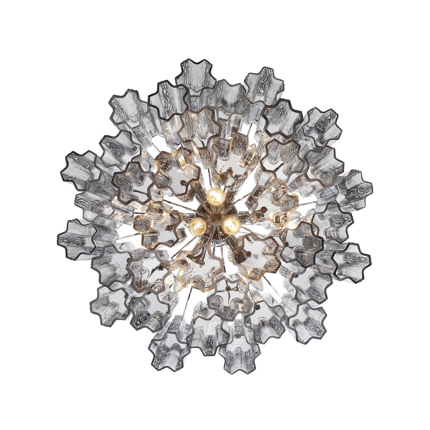 Crystorama - ADD-308-CH-SM - Nine Light Chandelier - Addis - Polished Chrome