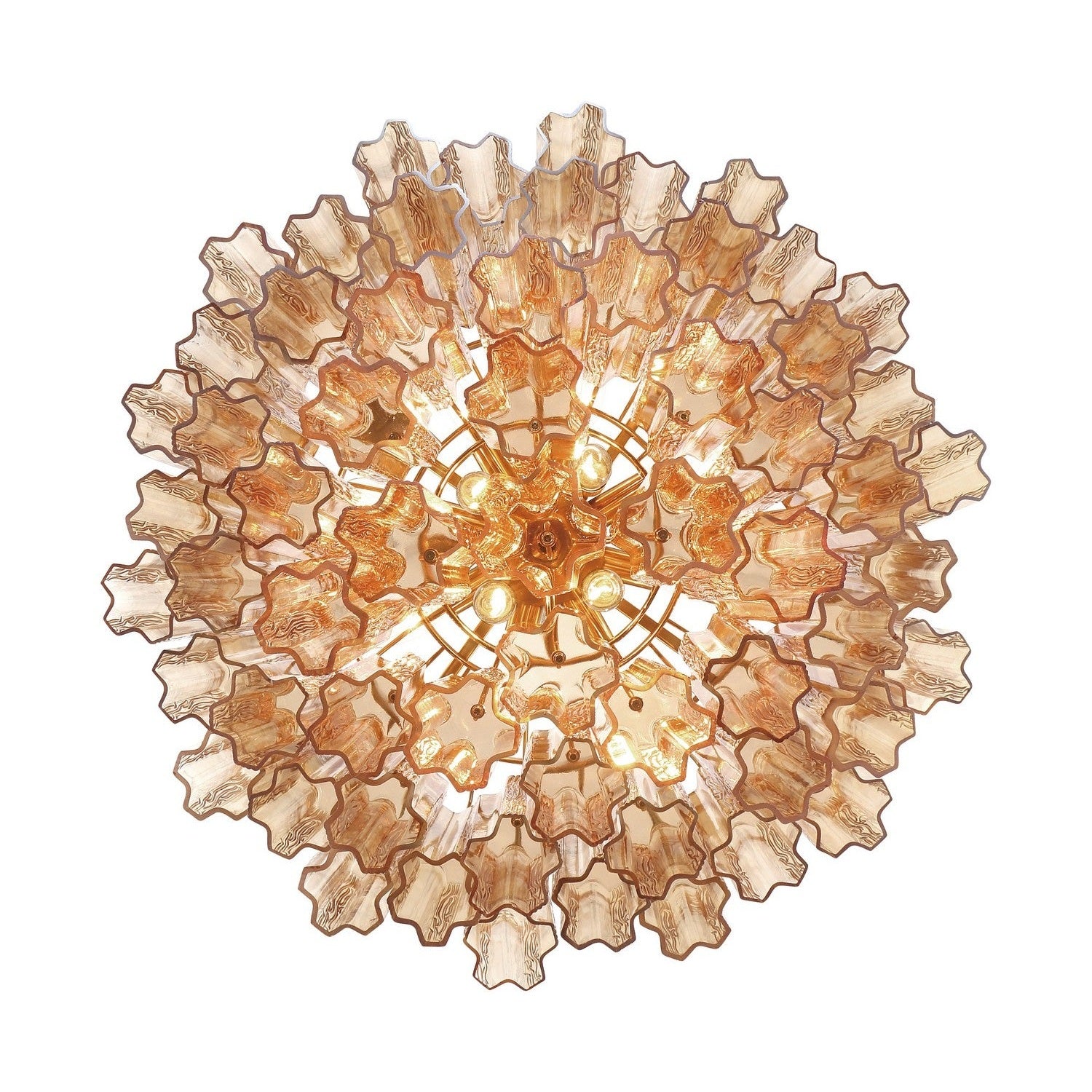 Crystorama - ADD-312-AG-AM - 12 Light Chandelier - Addis - Aged Brass