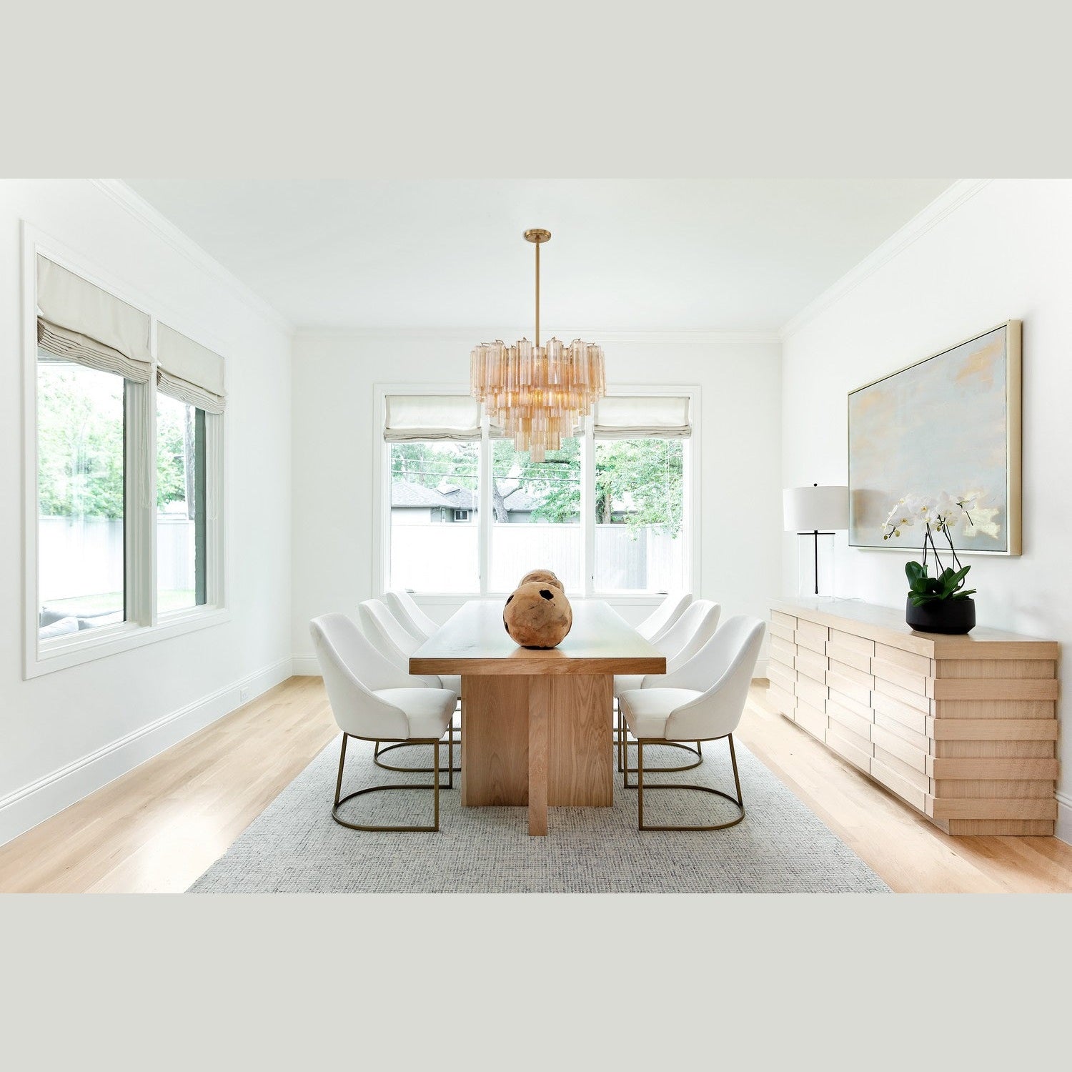 Crystorama - ADD-312-AG-AM - 12 Light Chandelier - Addis - Aged Brass