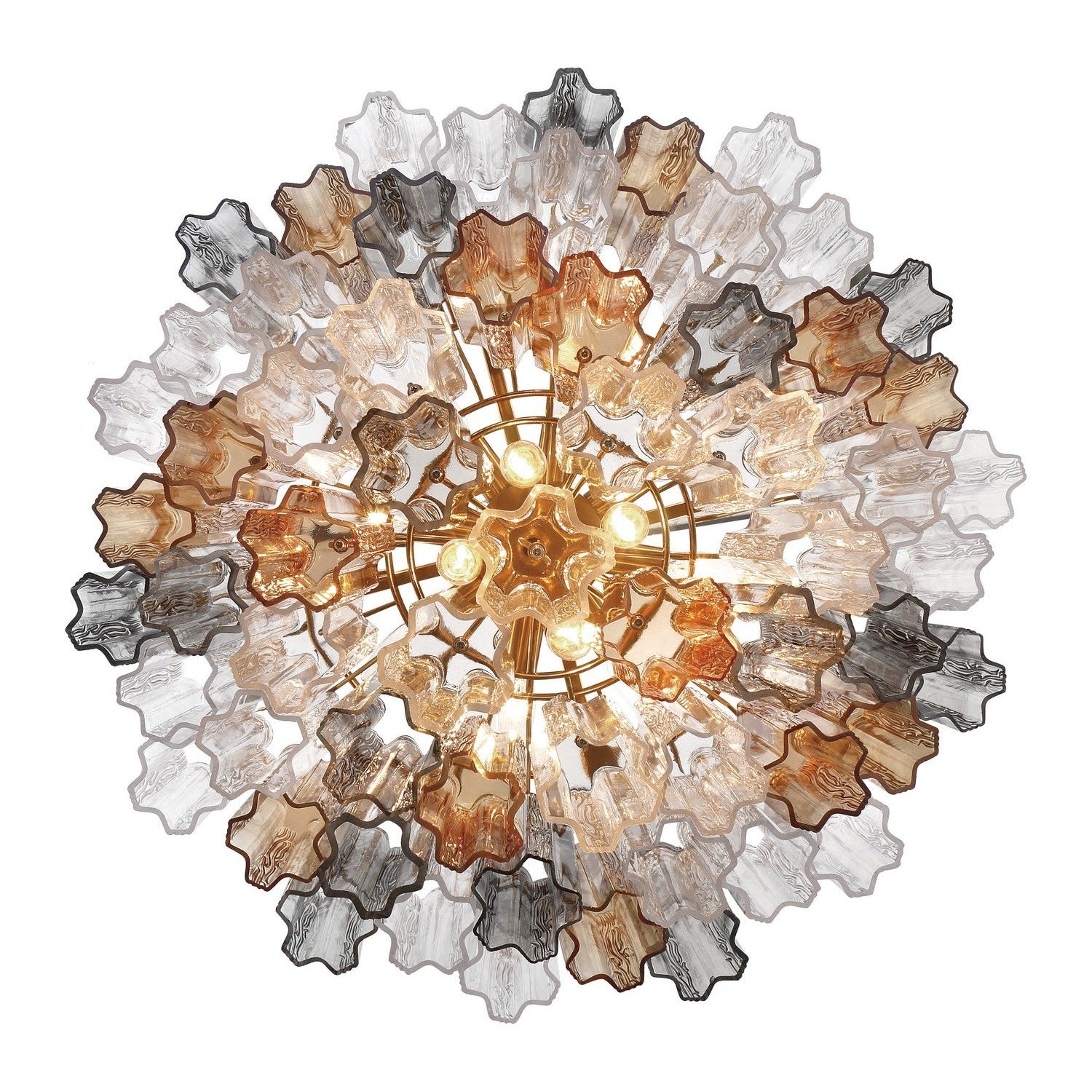 Crystorama - ADD-312-AG-AU - 12 Light Chandelier - Addis - Aged Brass