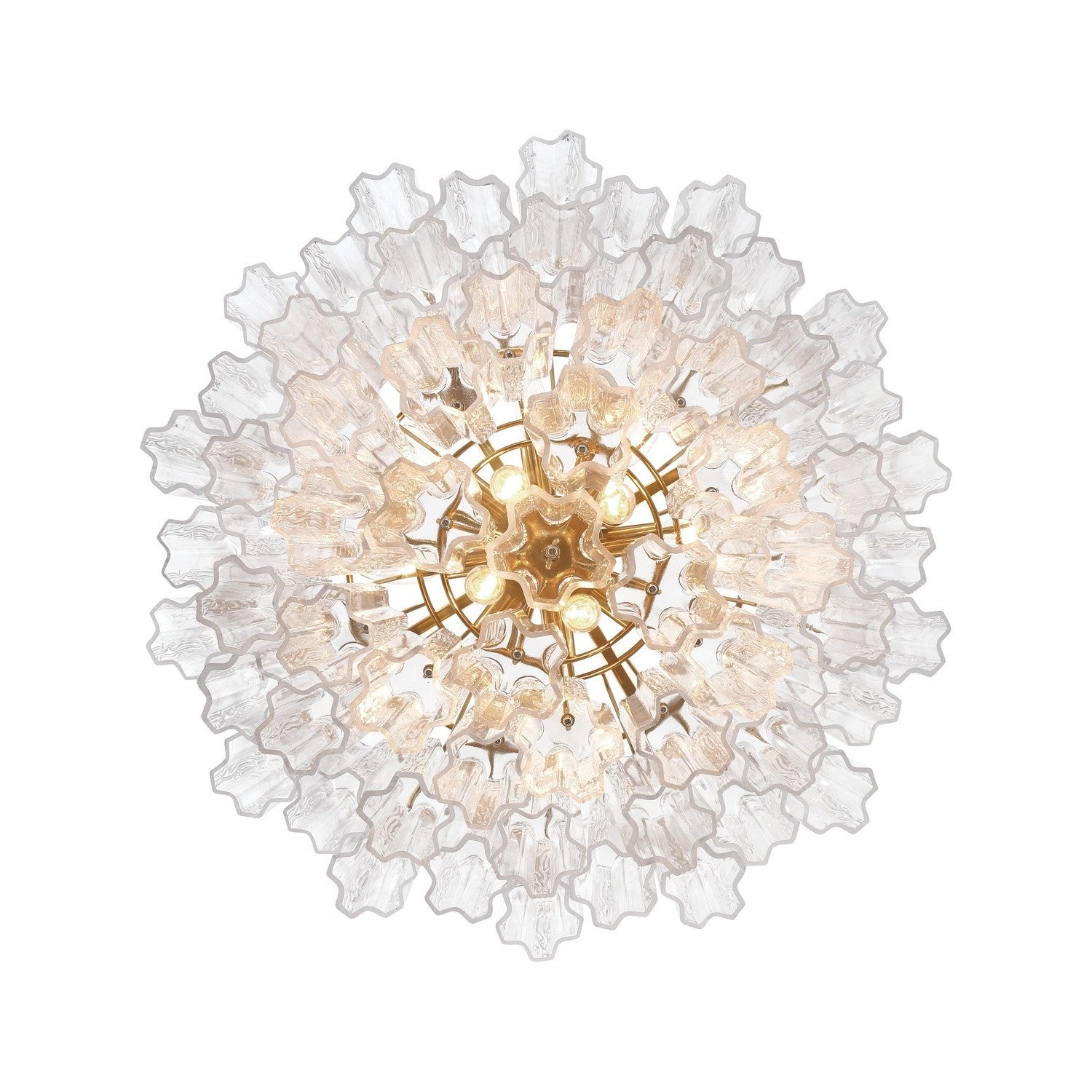 Crystorama - ADD-312-AG-CL - 12 Light Chandelier - Addis - Aged Brass