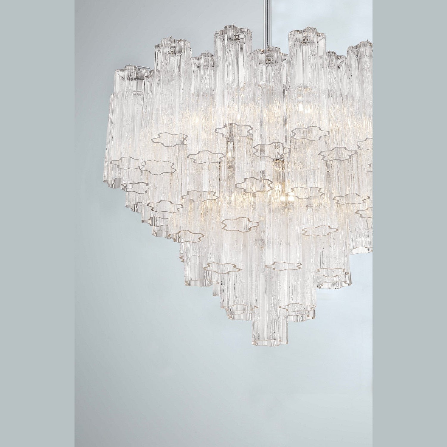 Crystorama - ADD-312-CH-CL - 12 Light Chandelier - Addis - Polished Chrome