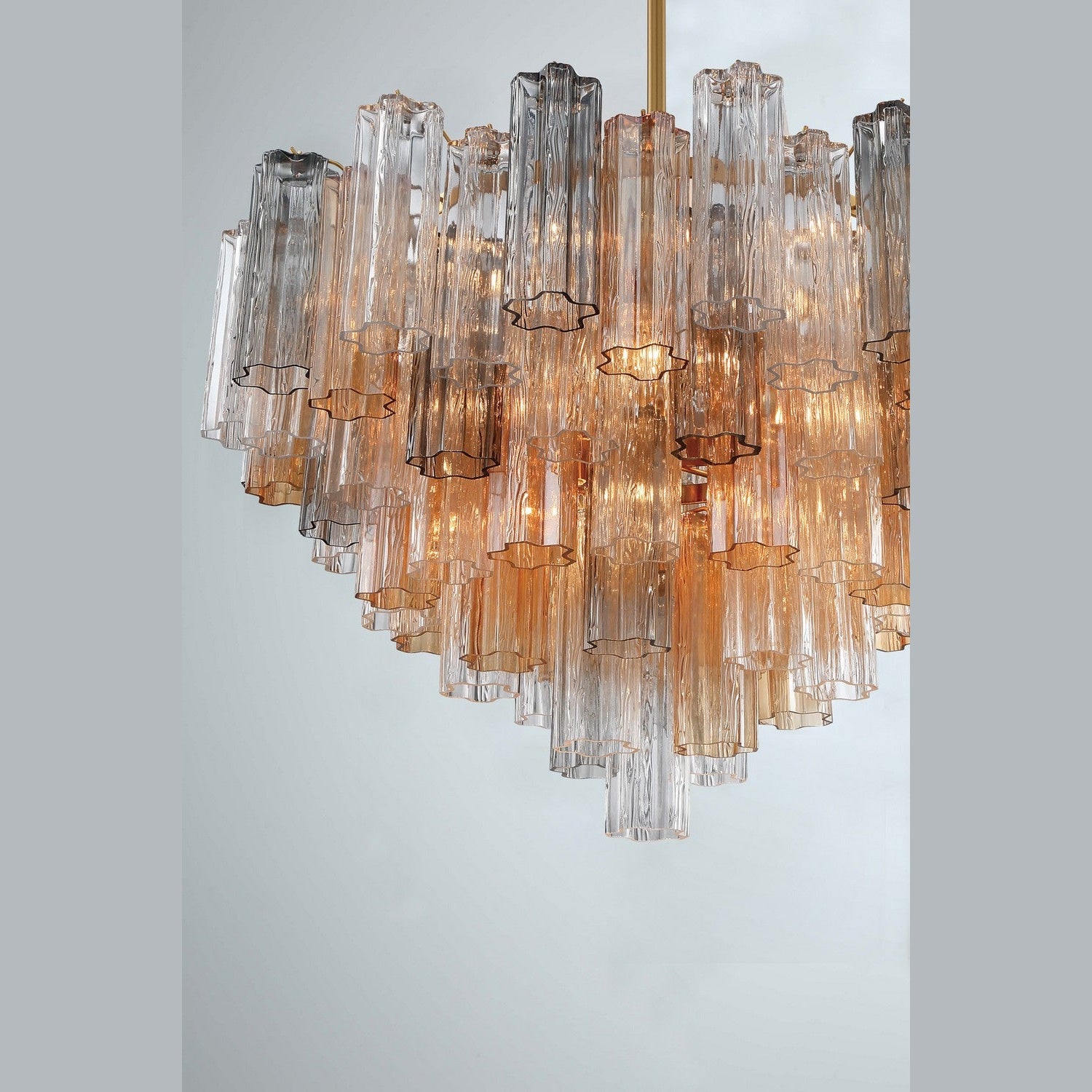 Crystorama - ADD-316-AG-AU - 16 Light Chandelier - Addis - Aged Brass
