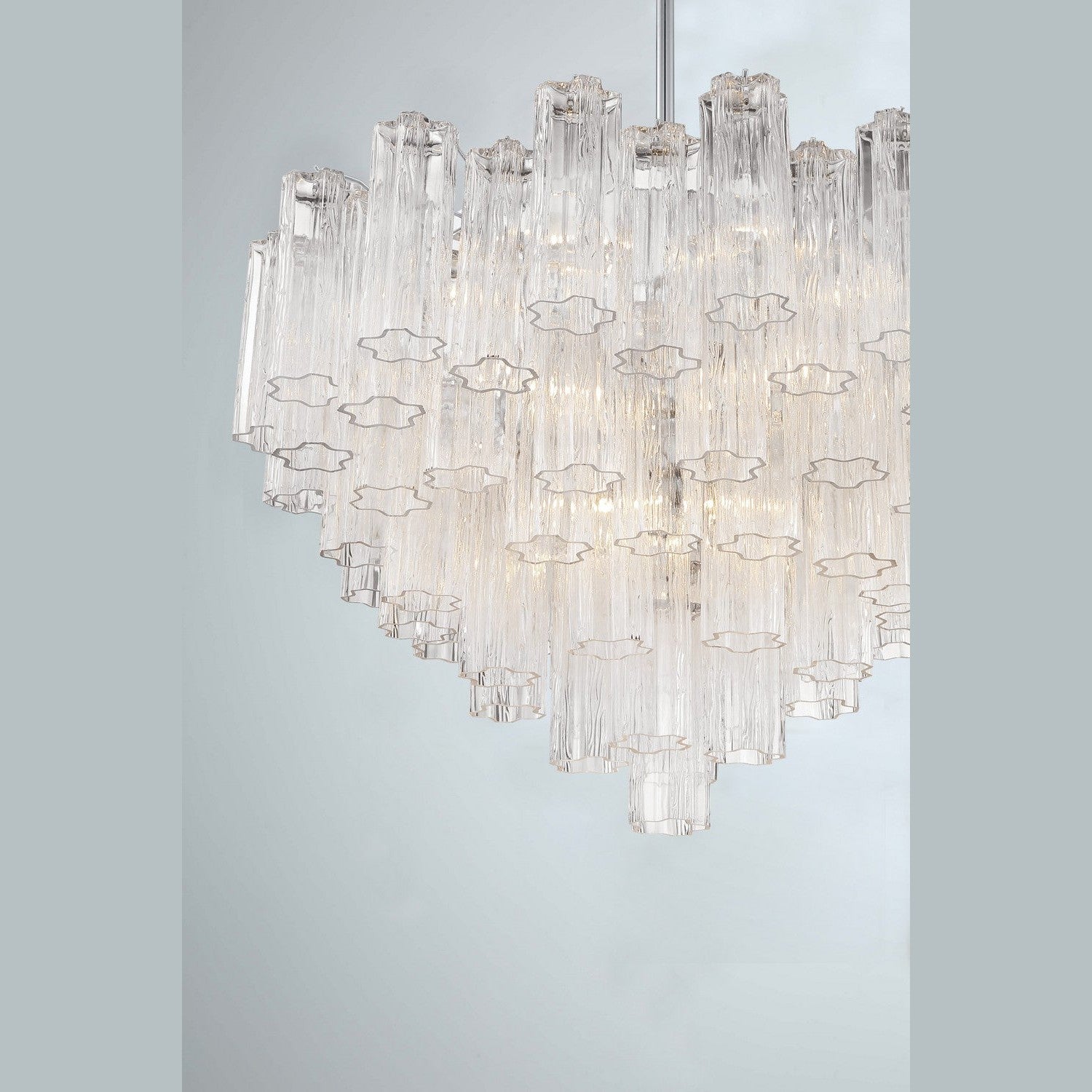 Crystorama - ADD-316-CH-CL - 16 Light Chandelier - Addis - Polished Chrome