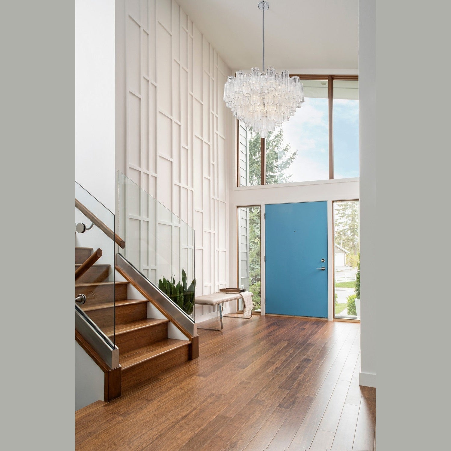 Crystorama - ADD-316-CH-CL - 16 Light Chandelier - Addis - Polished Chrome