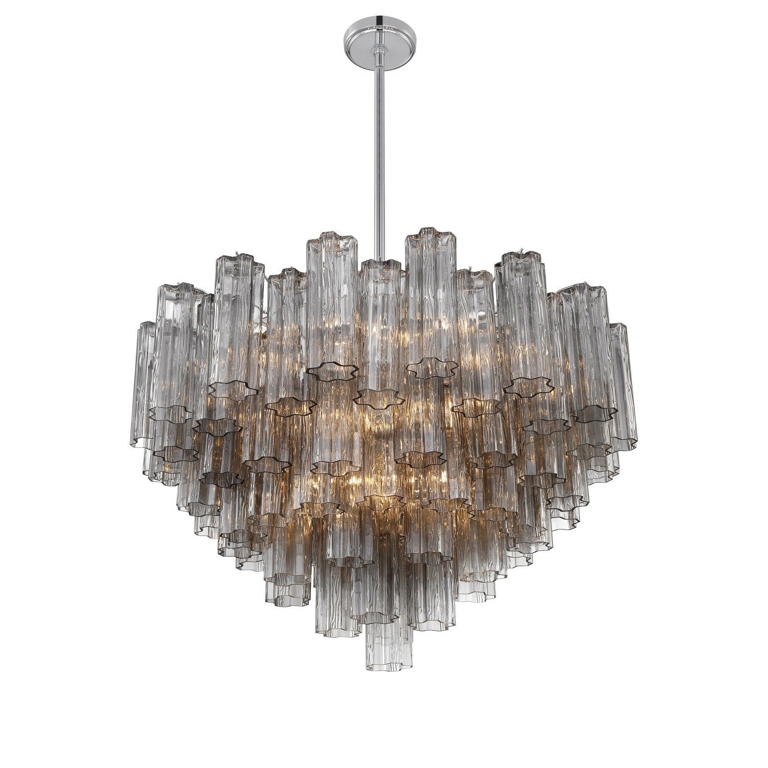 Crystorama - ADD-316-CH-SM - 16 Light Chandelier - Addis - Polished Chrome