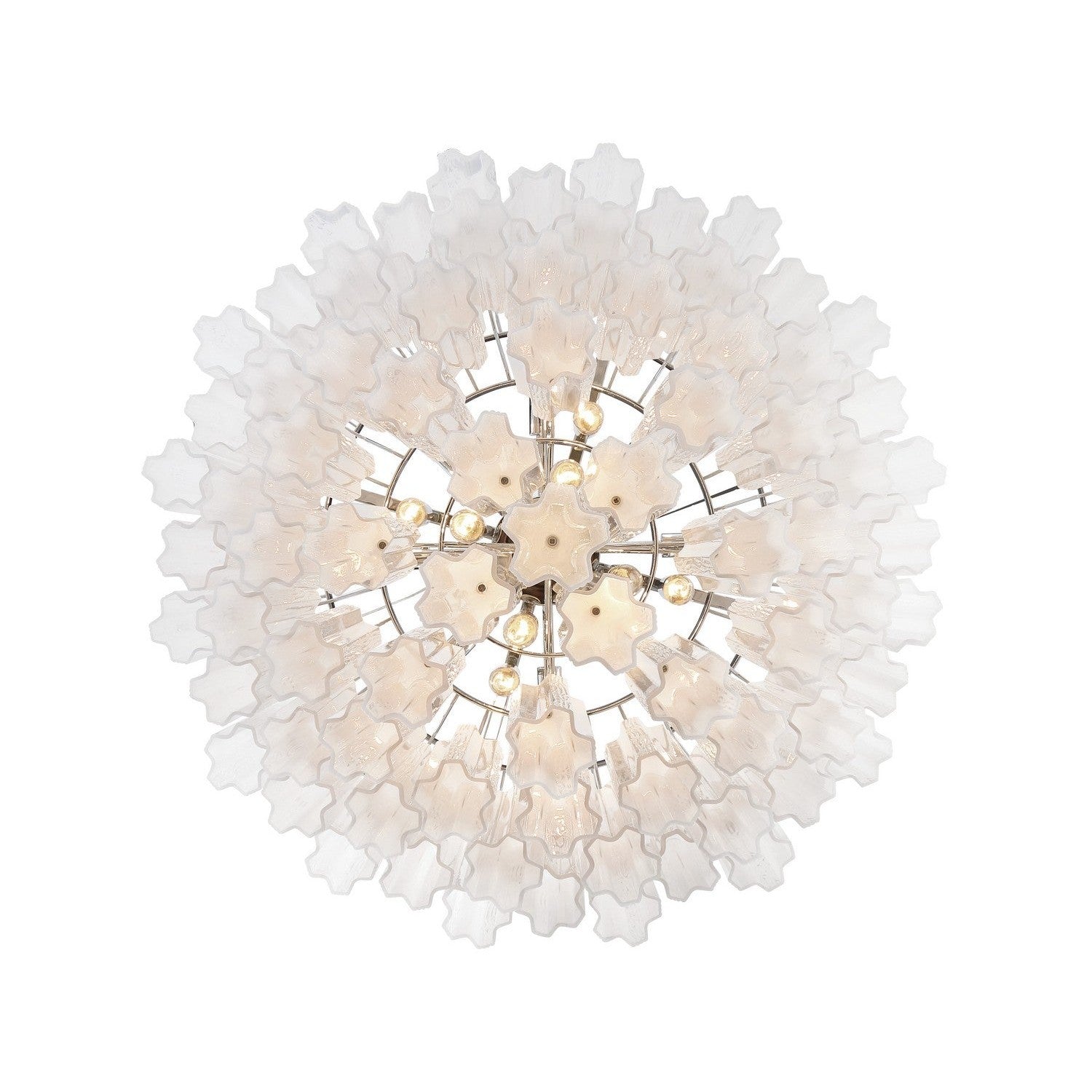 Crystorama - ADD-316-CH-WH - 16 Light Chandelier - Addis - Polished Chrome