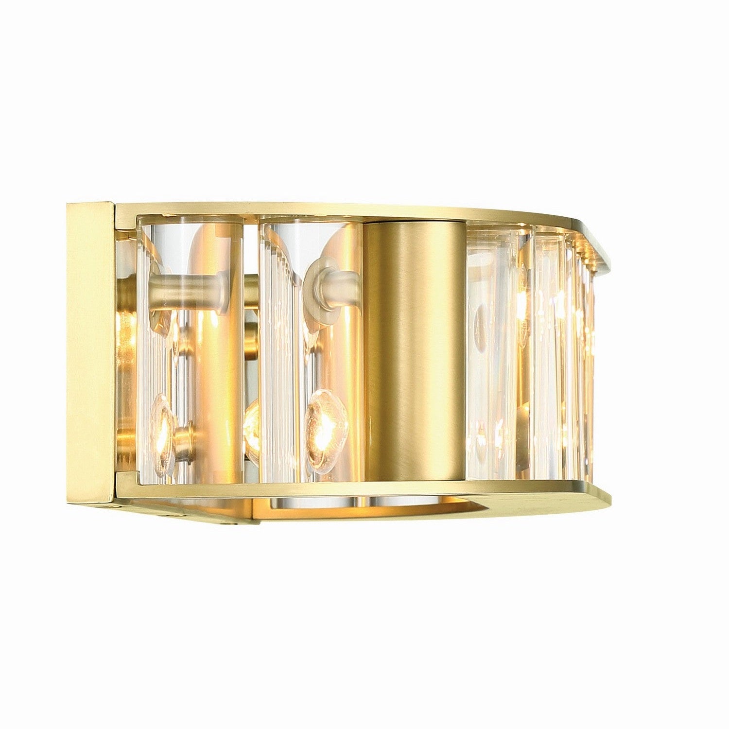Crystorama - FAR-6005-AG - Four Light Bath - Farris - Aged Brass