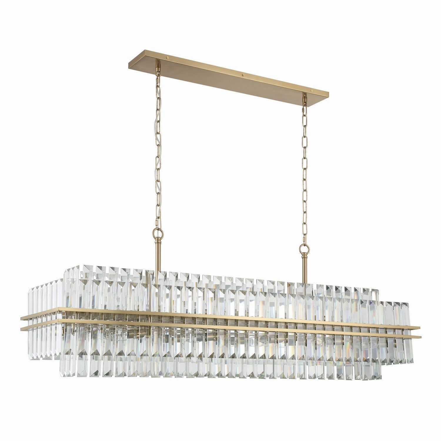 Crystorama - HAY-1417-AG - 16 Light Chandelier - Hayes - Aged Brass