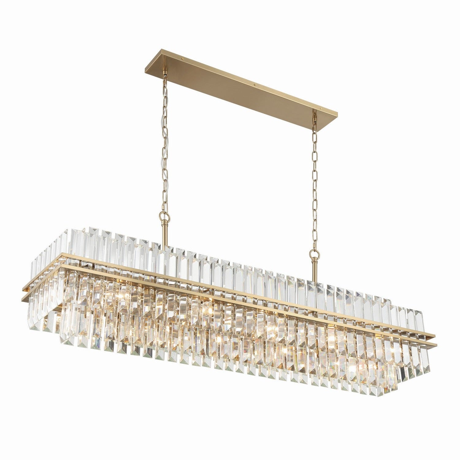 Crystorama - HAY-1417-AG - 16 Light Chandelier - Hayes - Aged Brass