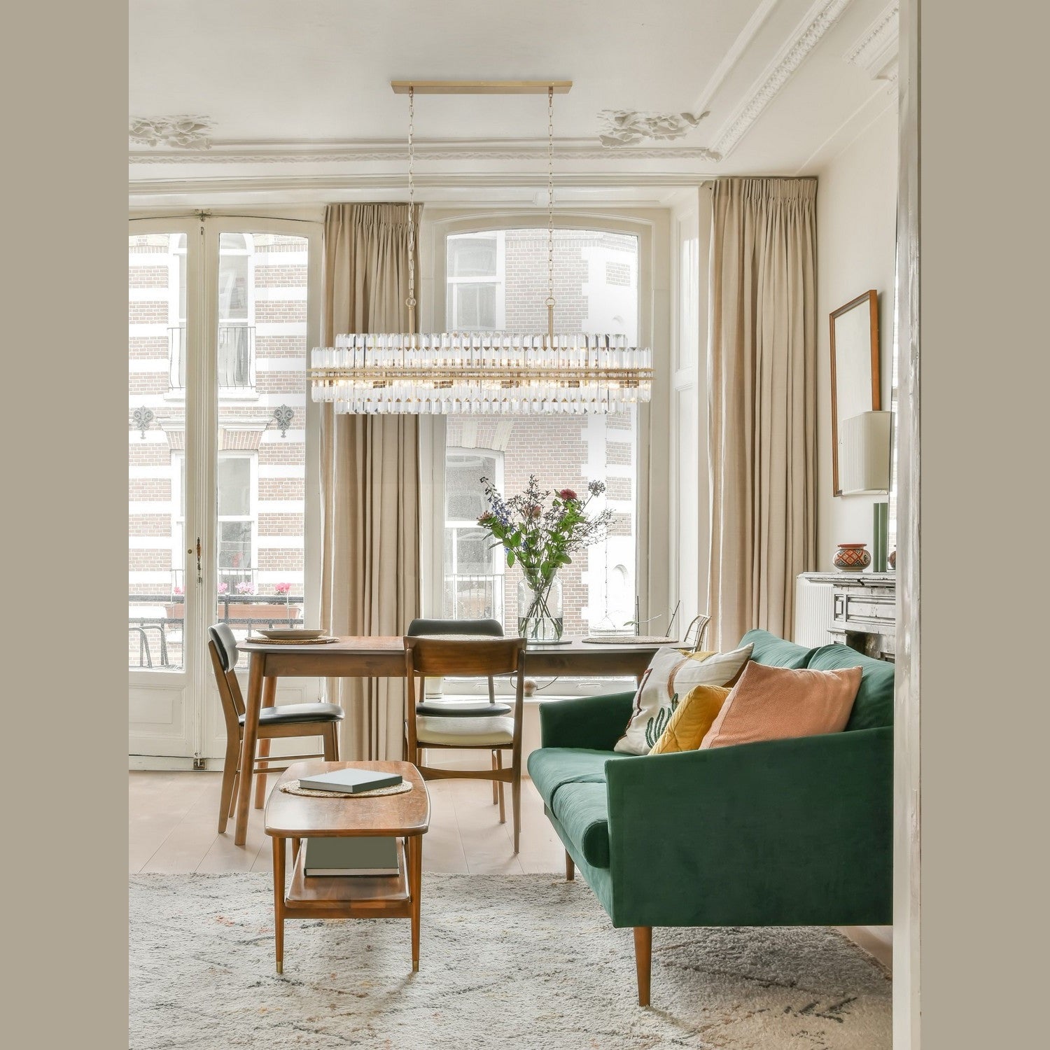 Crystorama - HAY-1417-AG - 16 Light Chandelier - Hayes - Aged Brass