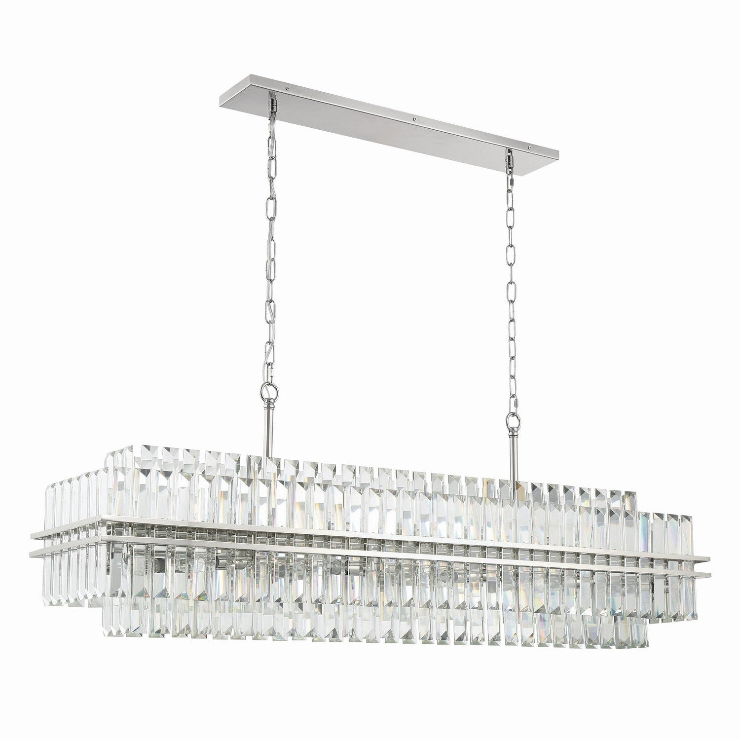 Crystorama - HAY-1417-PN - 16 Light Chandelier - Hayes - Polished Nickel