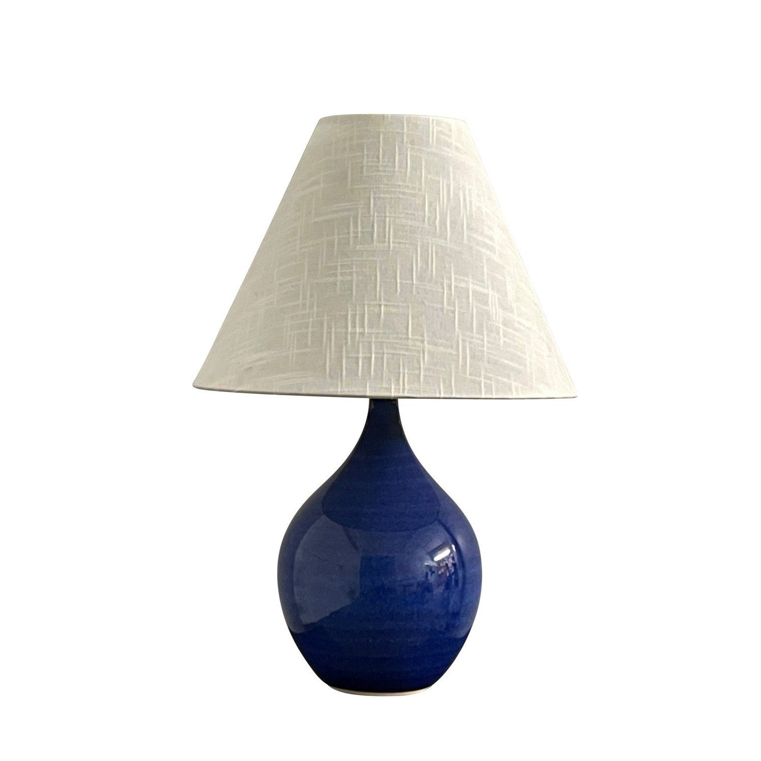 House of Troy - GS200-IMB - One Light Table Lamp - Scatchard - Imperial Blue