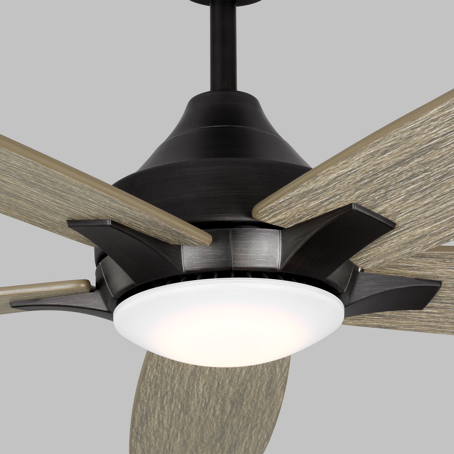 Generation Lighting - 5LWDSM60AGPD - 60" Ceiling Fan - Lowden - Aged Pewter