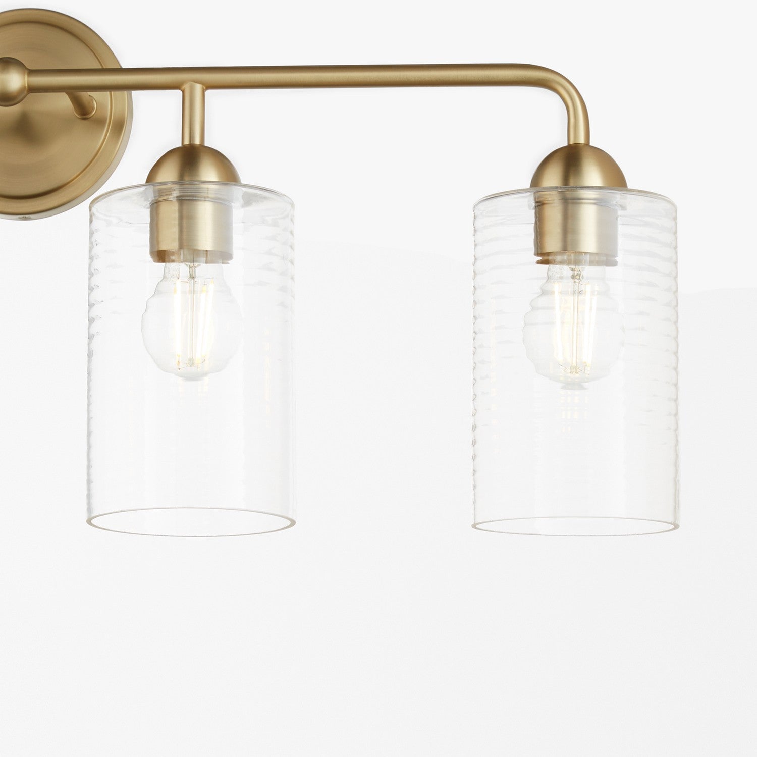 Quorum - 598-4-80 - Four Light Vanity - Charlotte - Aged Brass
