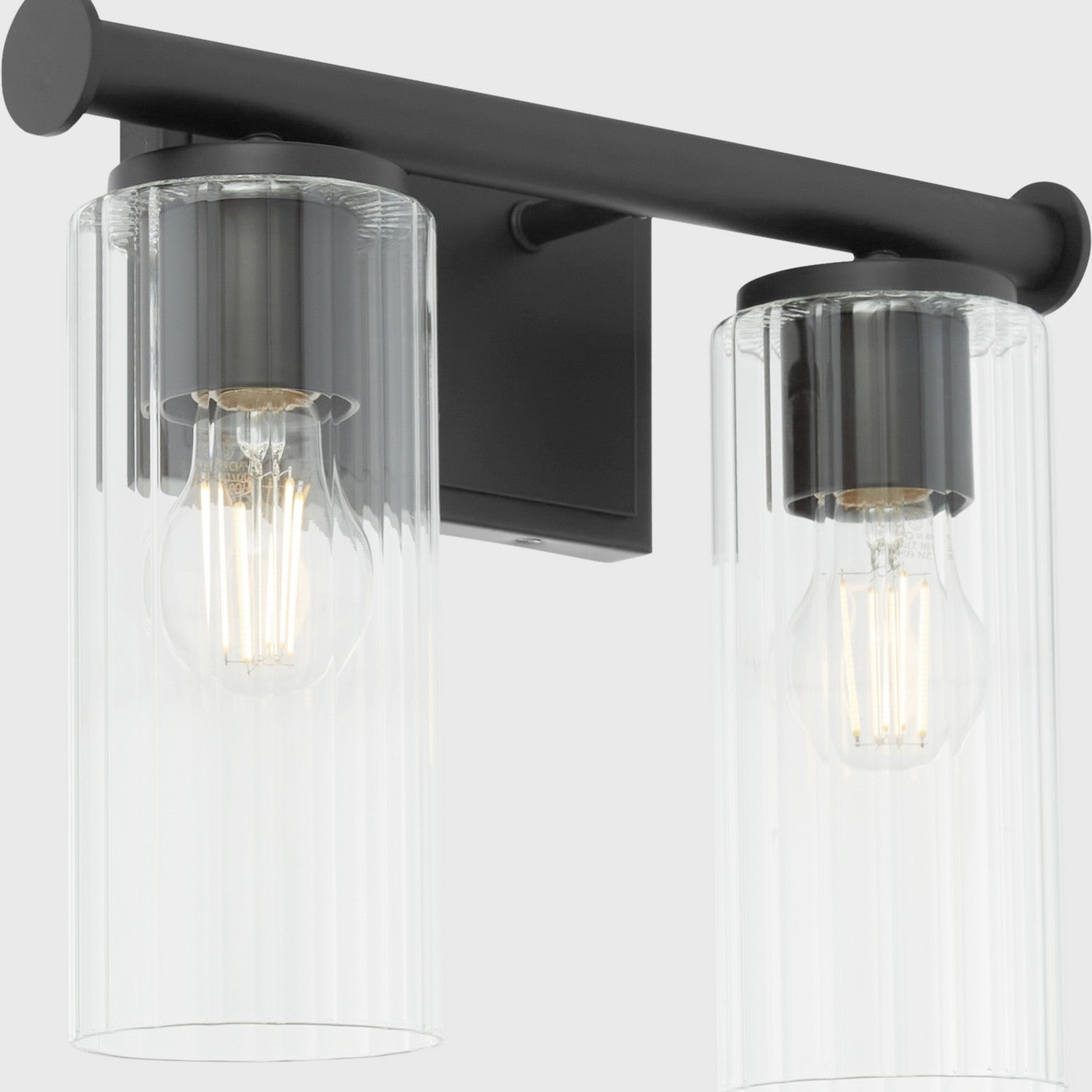 Quorum - 541-2-59 - Two Light Vanity - Mercier - Matte Black