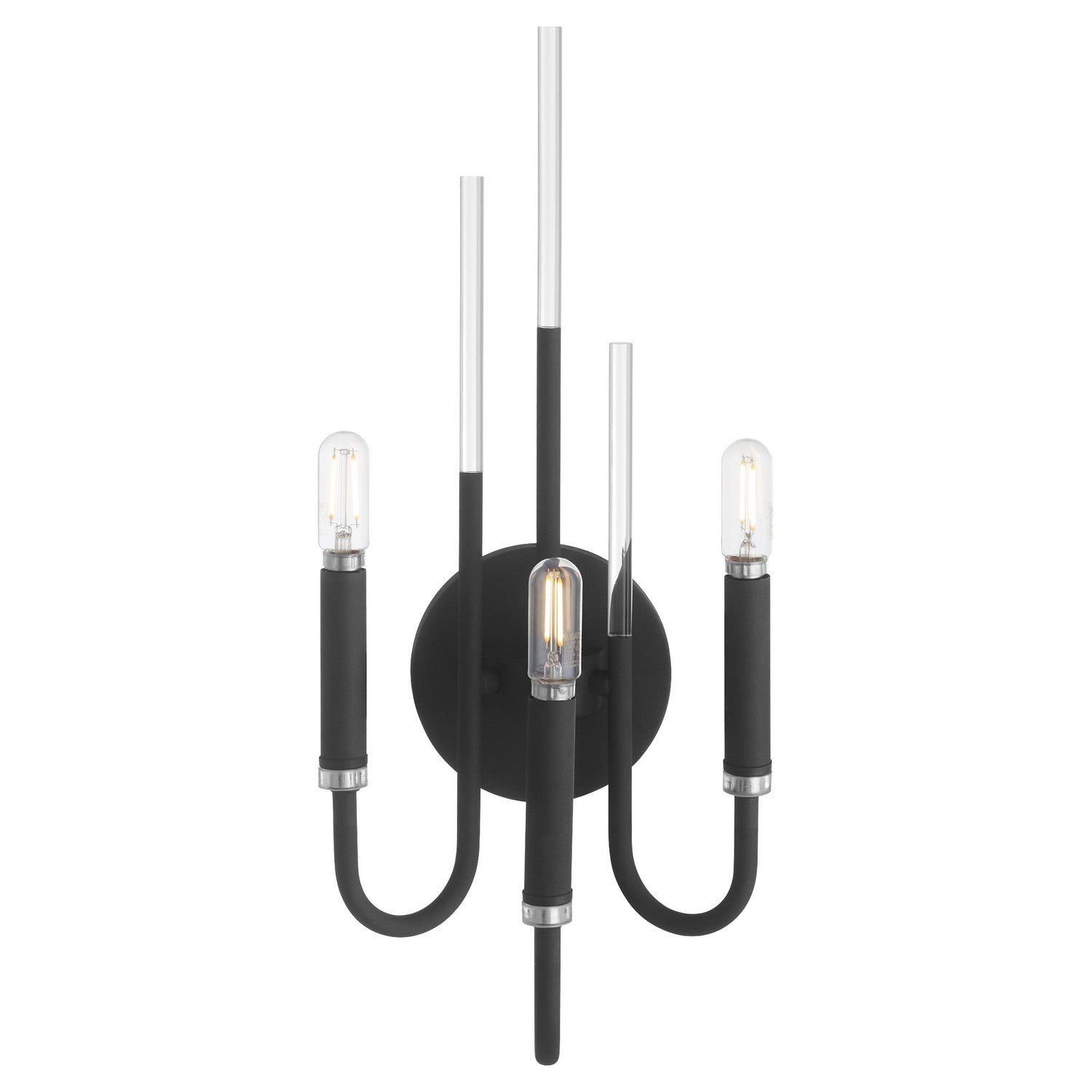 Quorum - 5223-3-69 - Three Light Wall Mount - SUMMIT - Textured Black