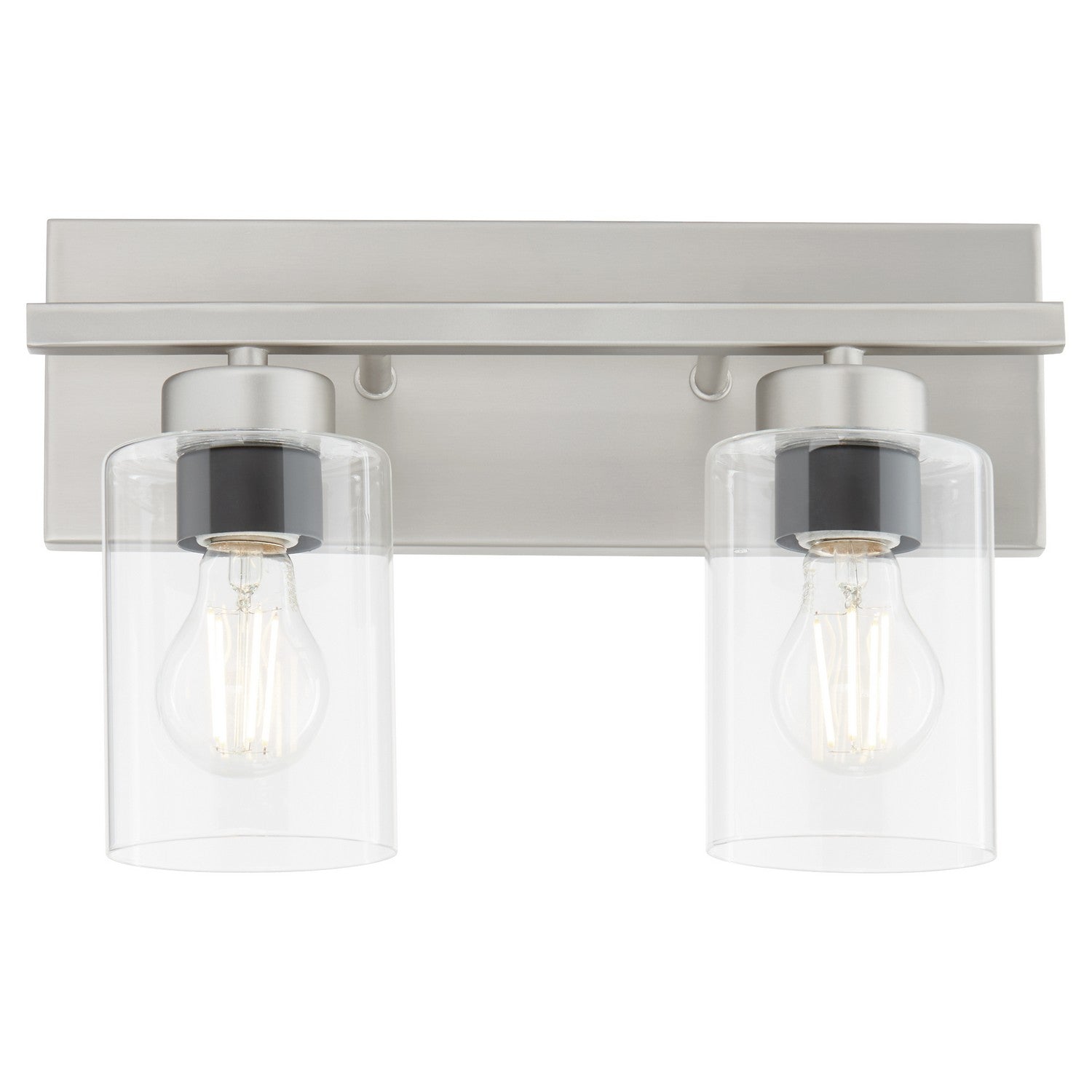 Quorum - 5012-2-65 - Two Light Vanity - Carter - Satin Nickel