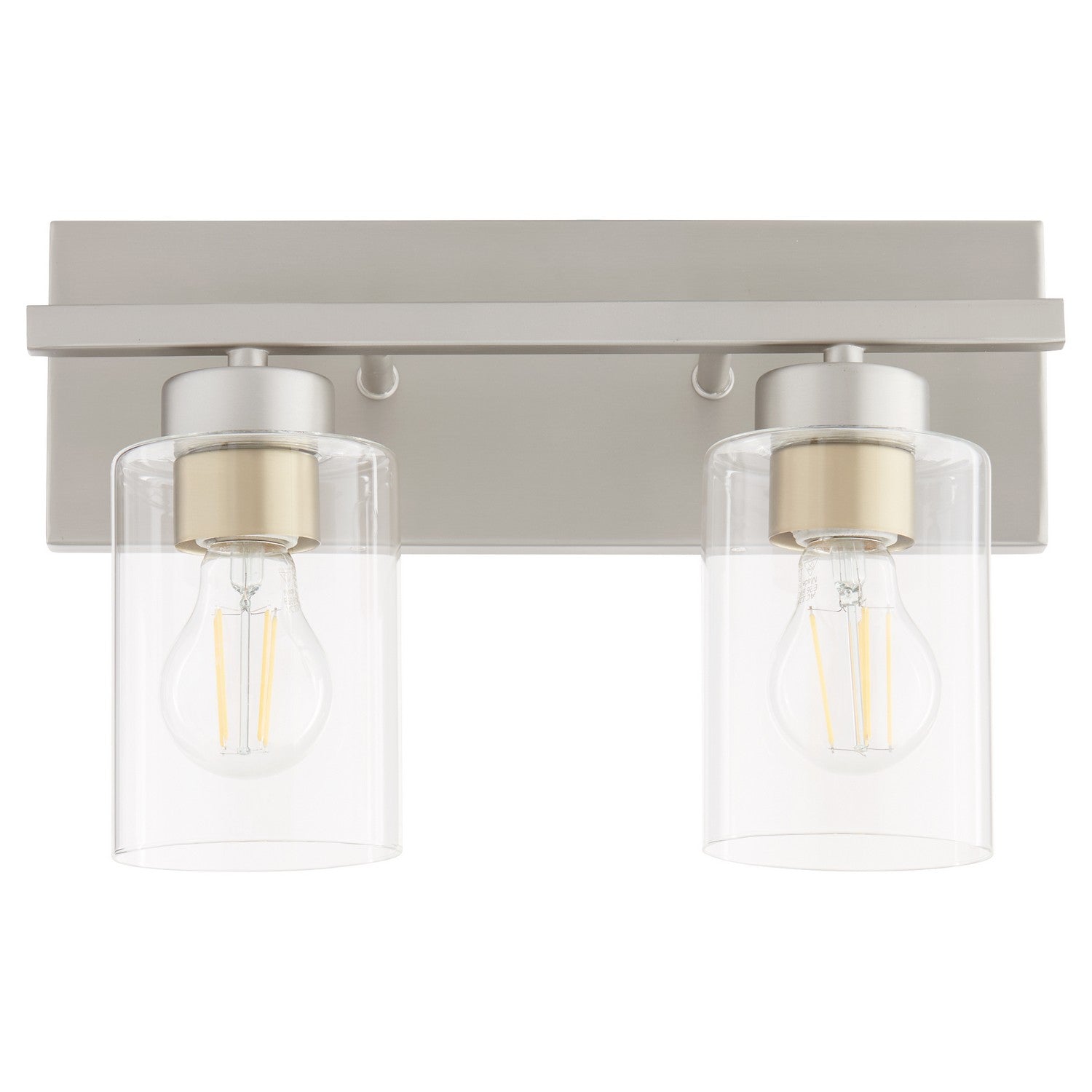 Quorum - 5012-2-65 - Two Light Vanity - Carter - Satin Nickel