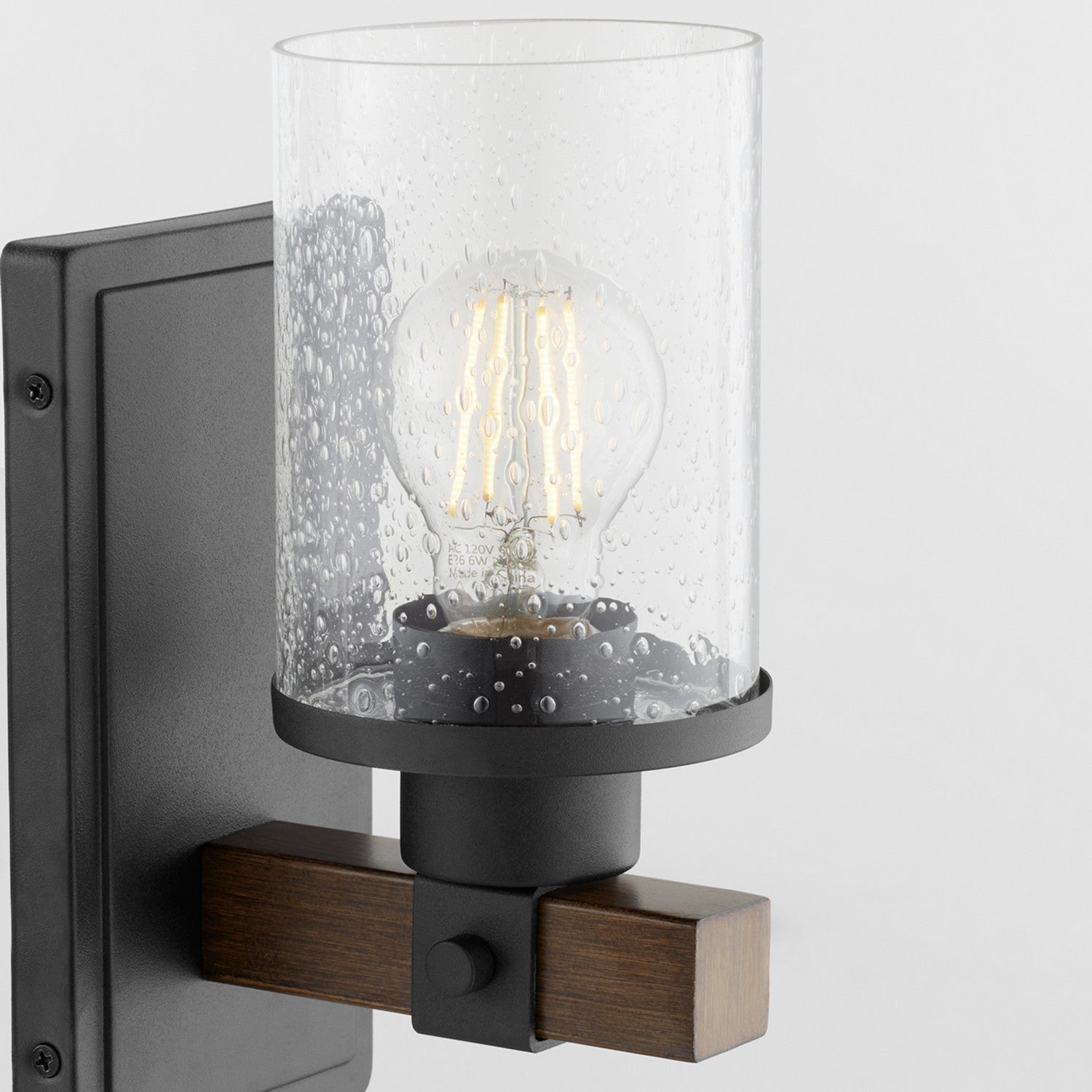 Quorum - 5089-1-69 - One Light Wall Mount - Alpine - Textured Black Walnut