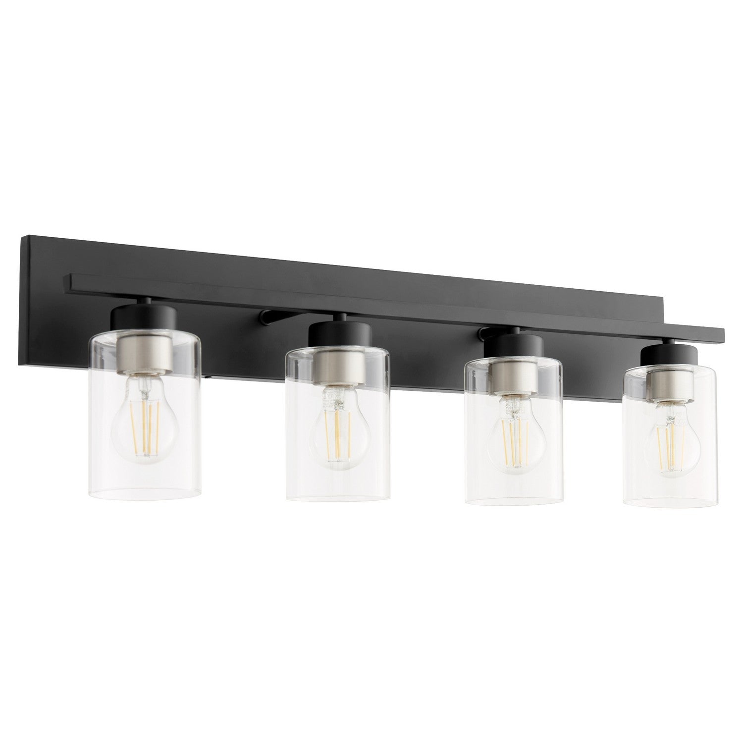 Quorum - 5012-4-59 - Four Light Vanity - Carter - Matte Black