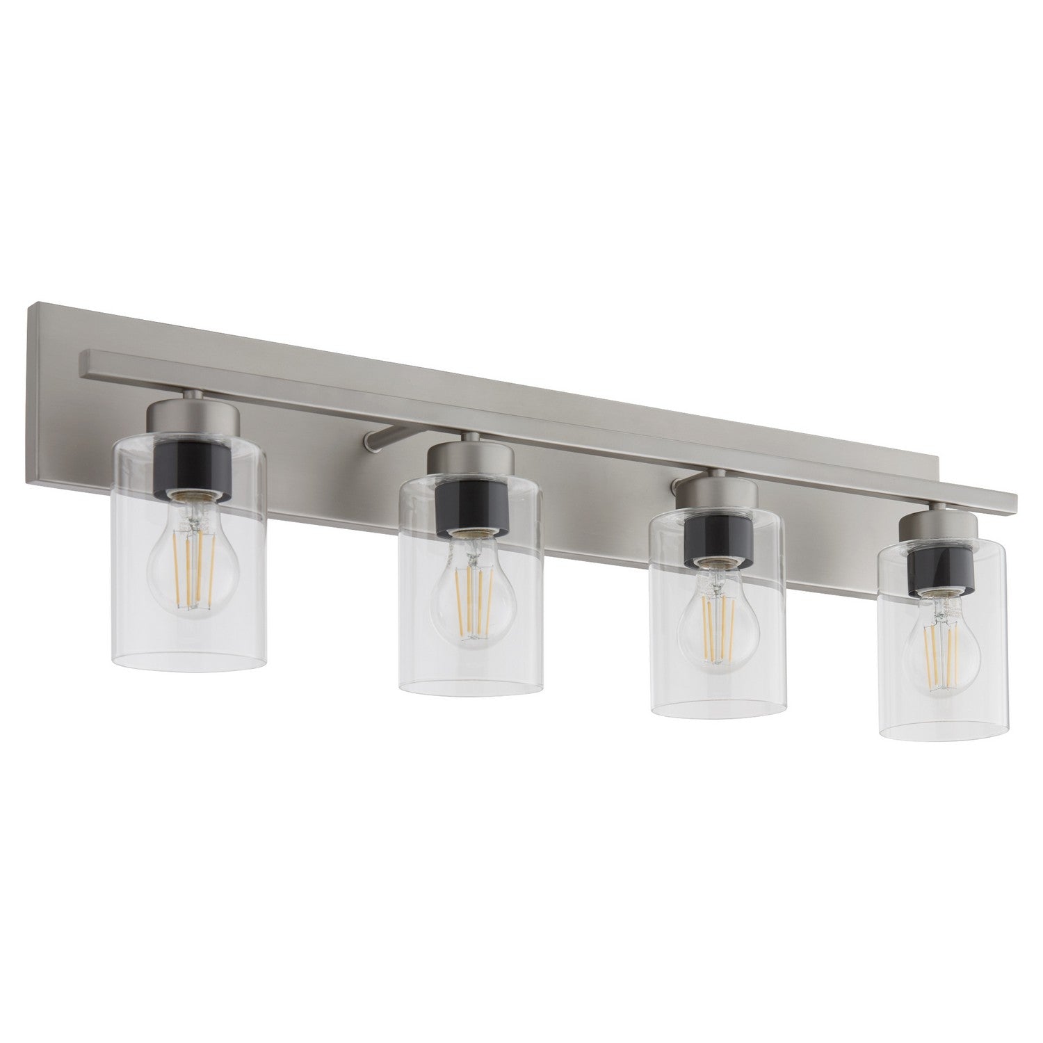 Quorum - 5012-4-65 - Four Light Vanity - Carter - Satin Nickel