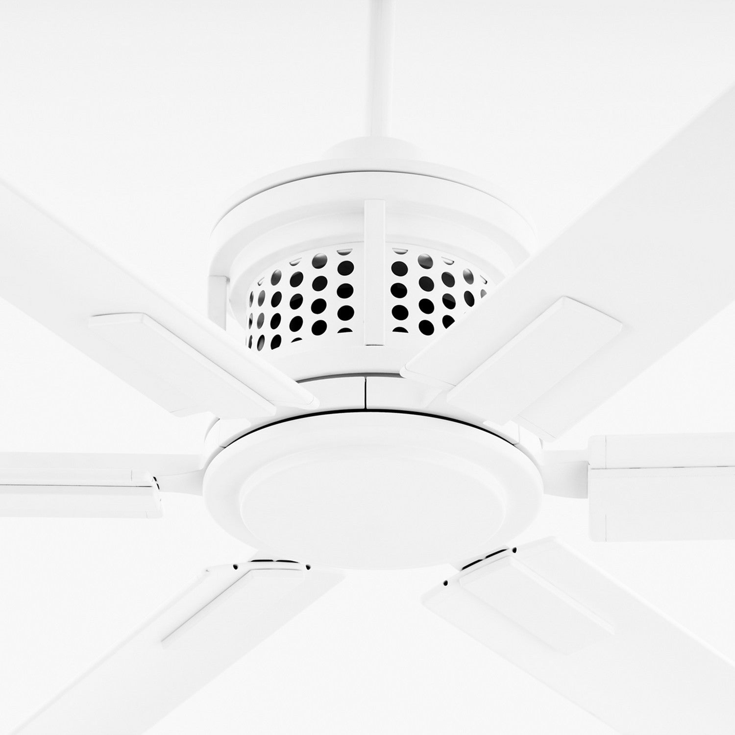 Quorum - 10806-8 - 80" Ceiling Fan - Zeus - Studio White