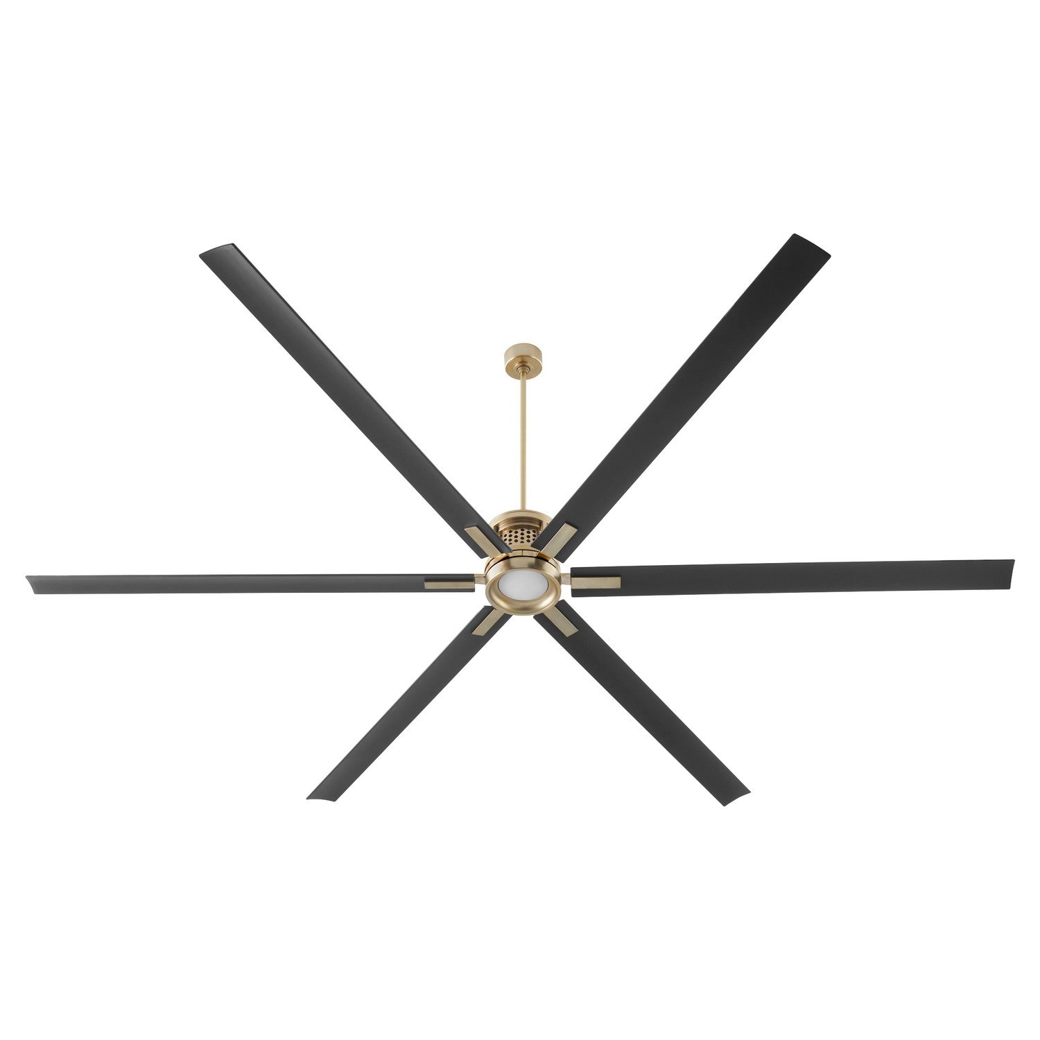 Quorum - 101206-80 - 120" Ceiling Fan - Zeus - Aged Brass